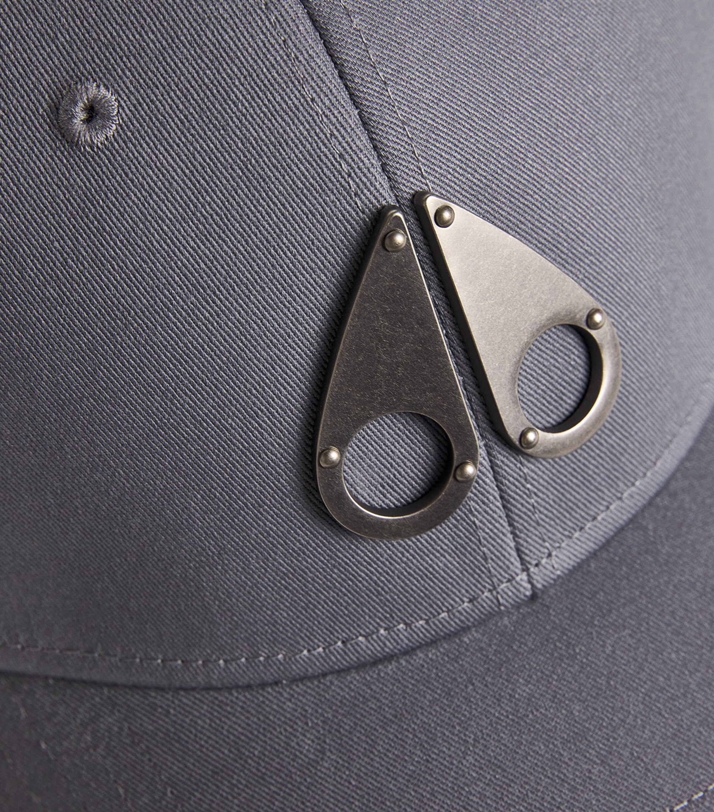 Cotton Logo Baseball Cap CEMENT - 1542 Image 4