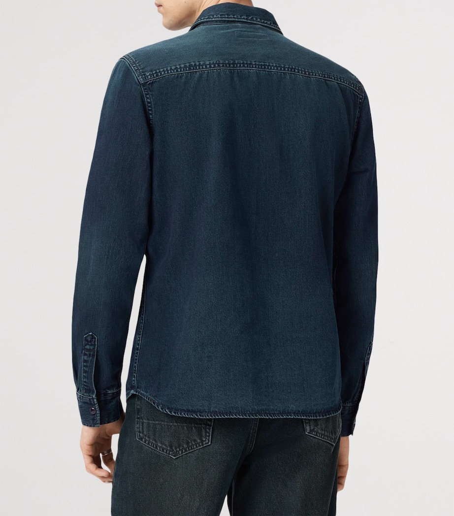 Organic Cotton Gleason Shirt PHANTOM BLUE Image 4