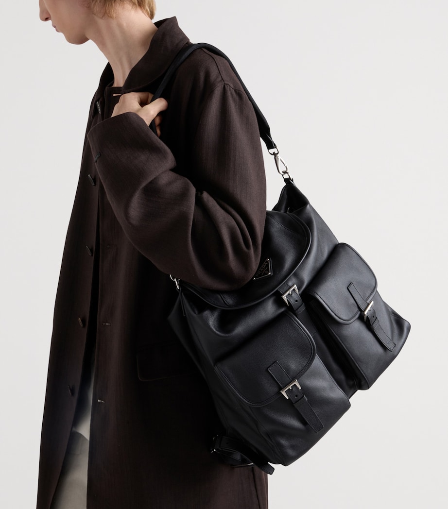 Prada Leather Backpack Image 5