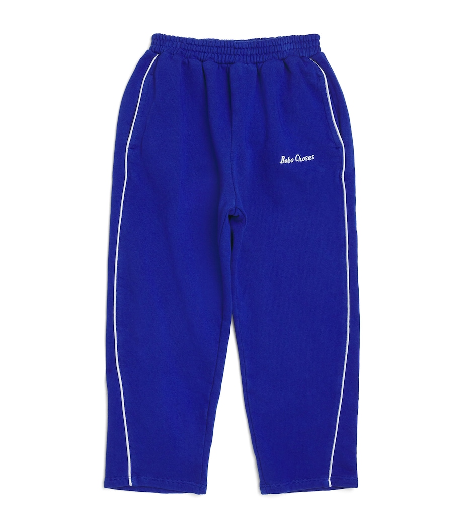 Cotton Logo Sweatpants (6-7 Years) MIDNIGHT BLUE Image 1