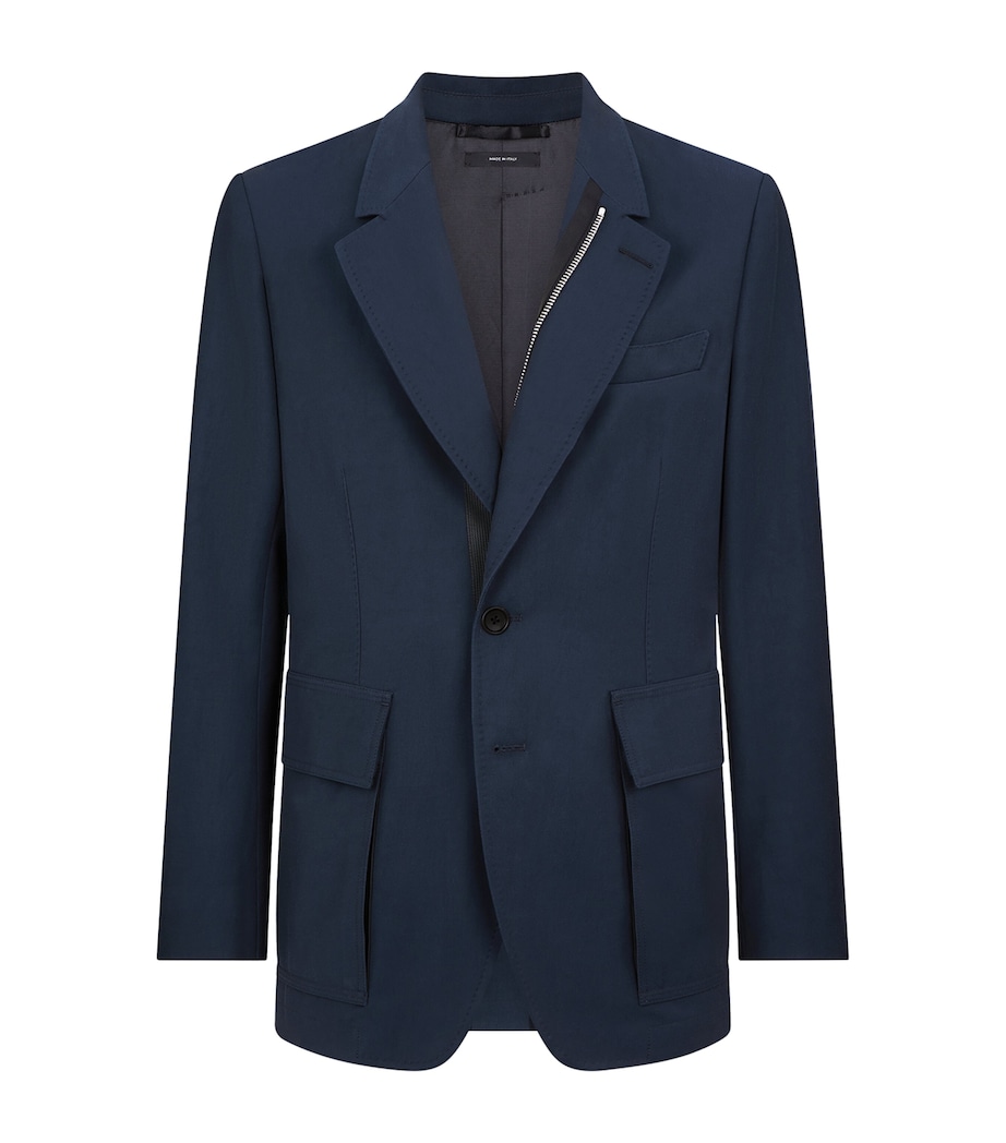 TOM FORD Mens Zip-Up Blazer Ucc Image 1