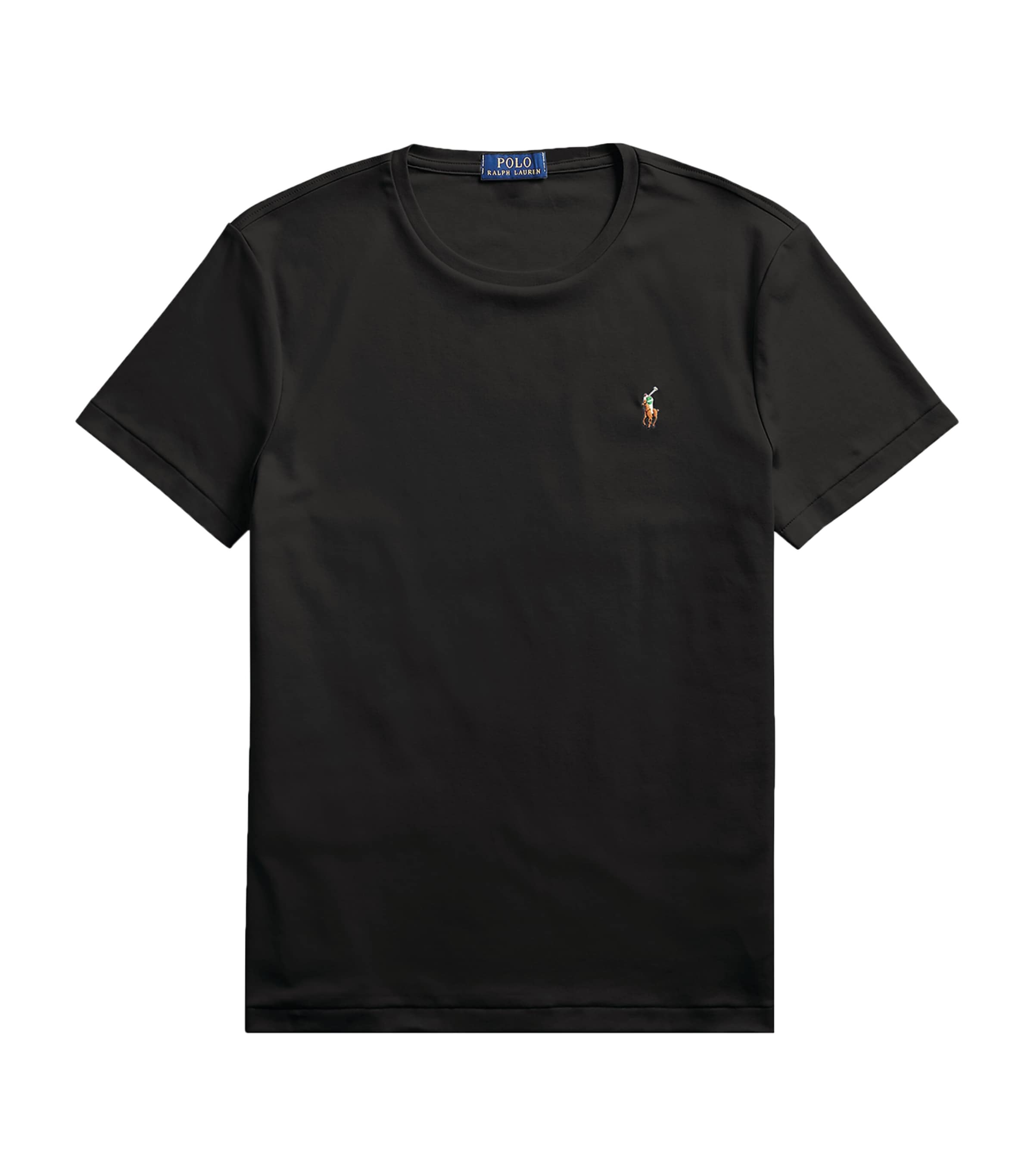 Polo Ralph Lauren Pima Cotton T-shirt In Black