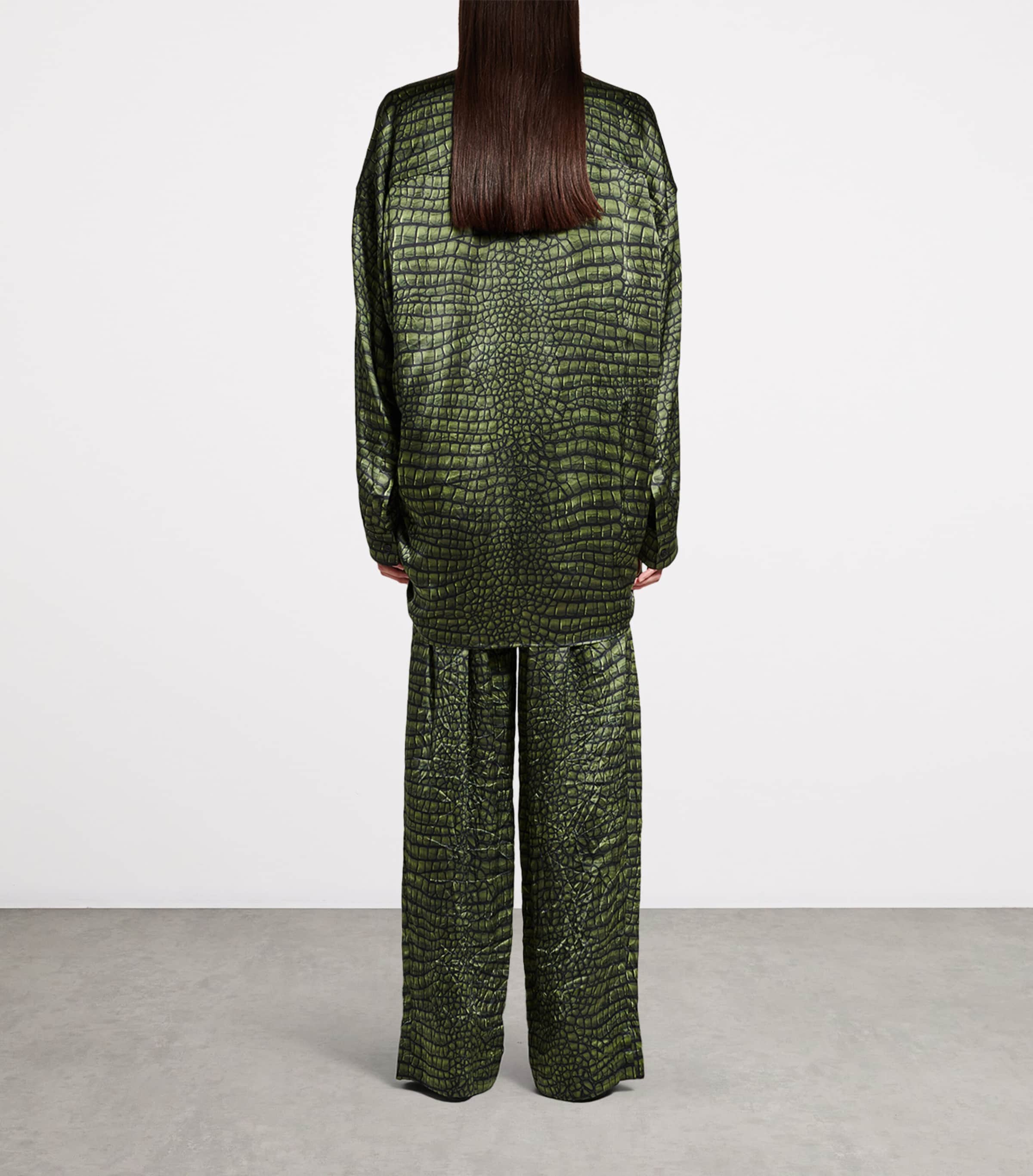 Silk Cocoon Long-Sleeve Shirt 3001 Image 4