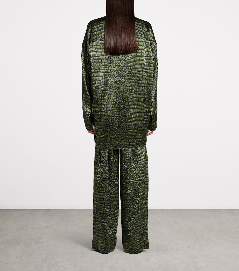 Silk Cocoon Long-Sleeve Shirt 3001 Image 4