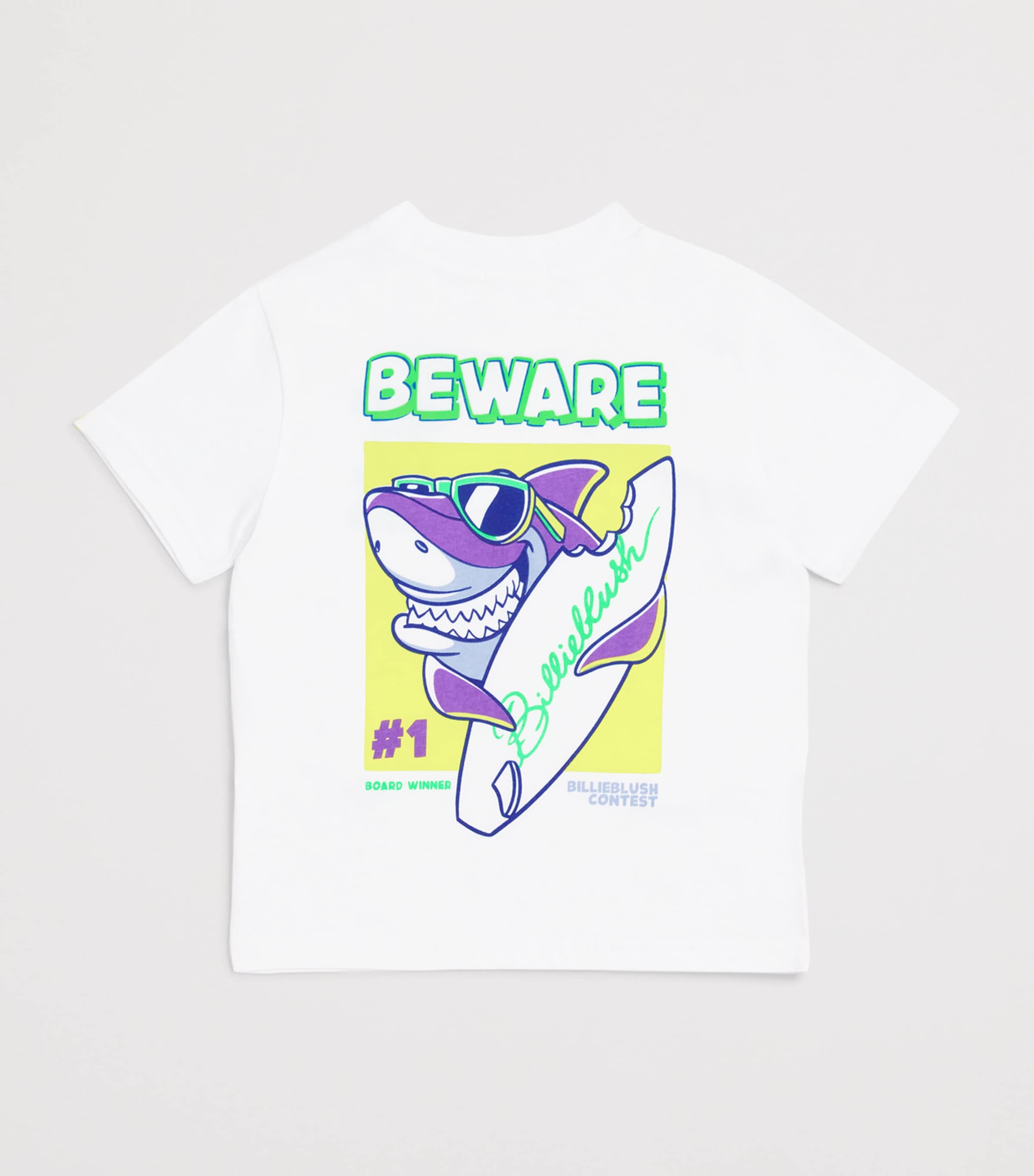 Cotton Graphic T-Shirt (4-10 Years) 10PWHITE Image 2