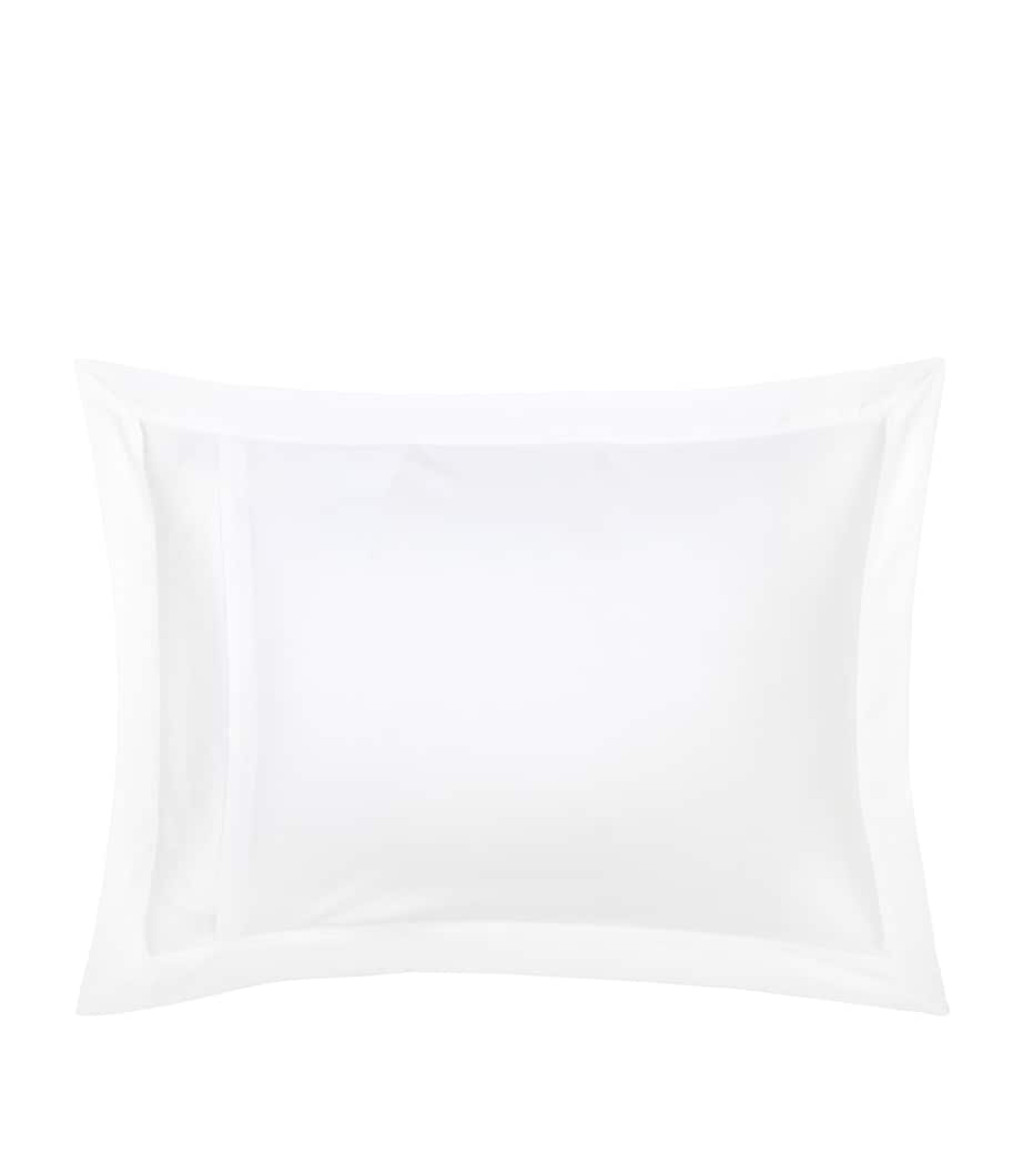 Prodige Standard Oxford Pillowcase (50cm x 75cm) BLANC Image 2