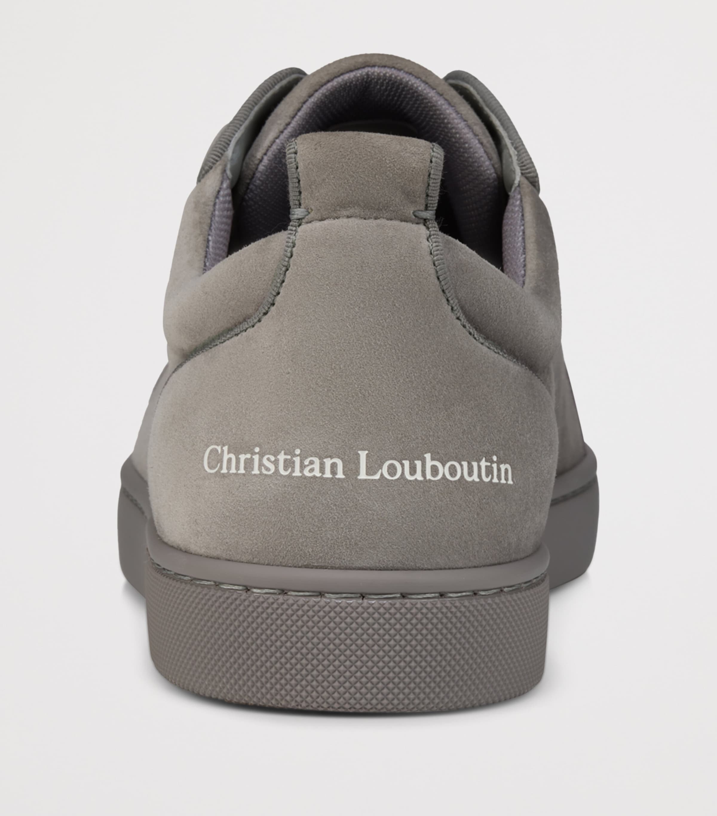 Christian Louboutin Louis JR Canopy Suede Sneakers Image 3