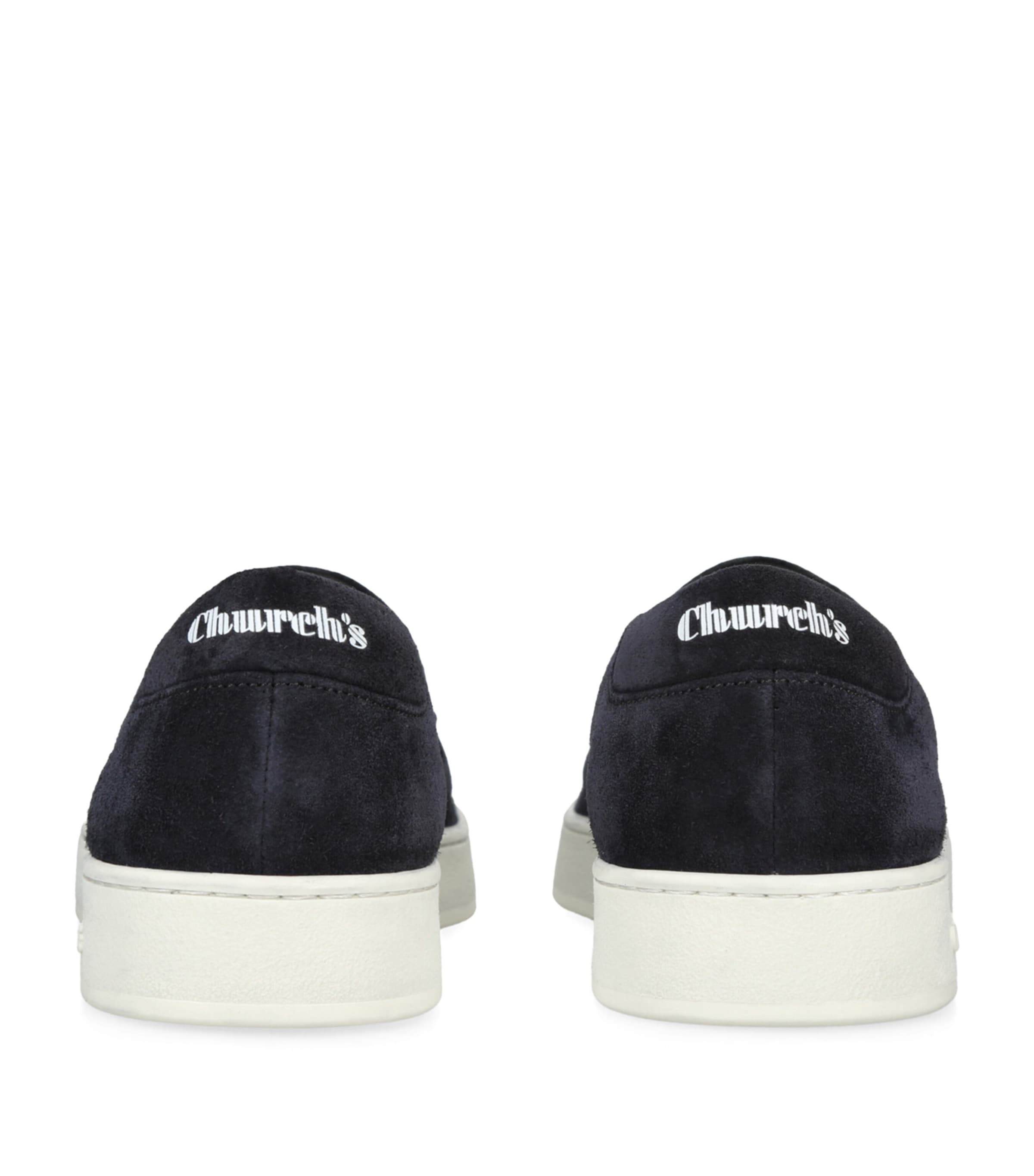 Church's Mens Longton 2 Slip-On Sneakers Navy Image 2