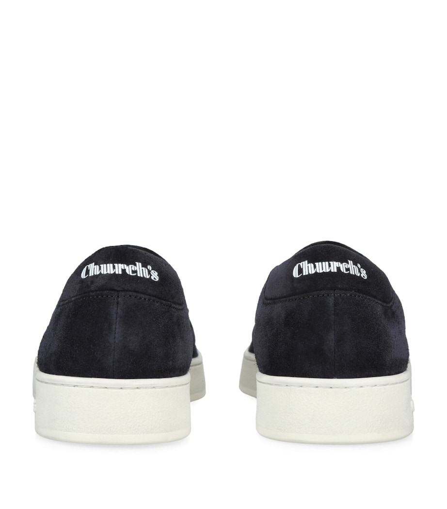 Church's Mens Longton 2 Slip-On Sneakers Navy Image 2