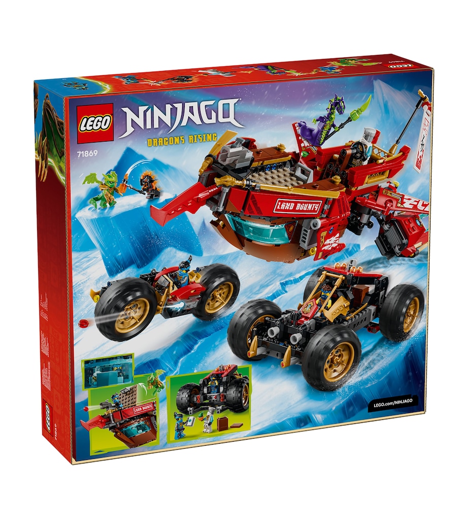 Lego NINJAGO Land Bounty 3-in-1 Toy Truck 71869 Image 2