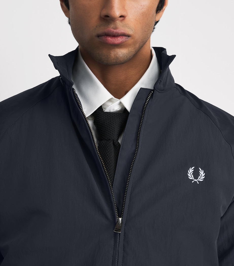 Crinkle Harrington Jacket 608 NAVY Image 3