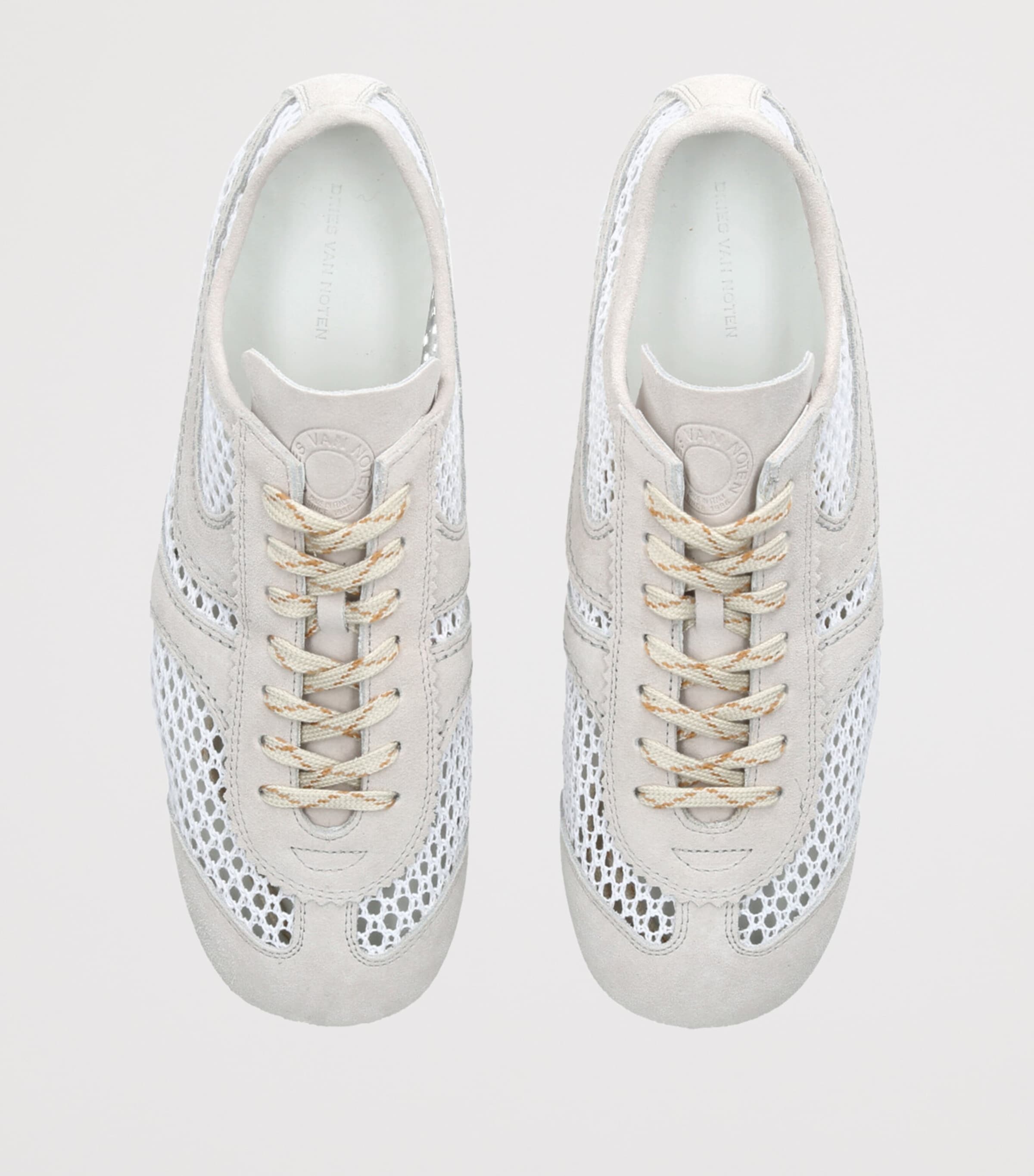 DRIES VAN NOTEN パネル ロートップ スニーカー DRIES VAN NOTEN Suede Low-Top Sneakers | Harrods HK