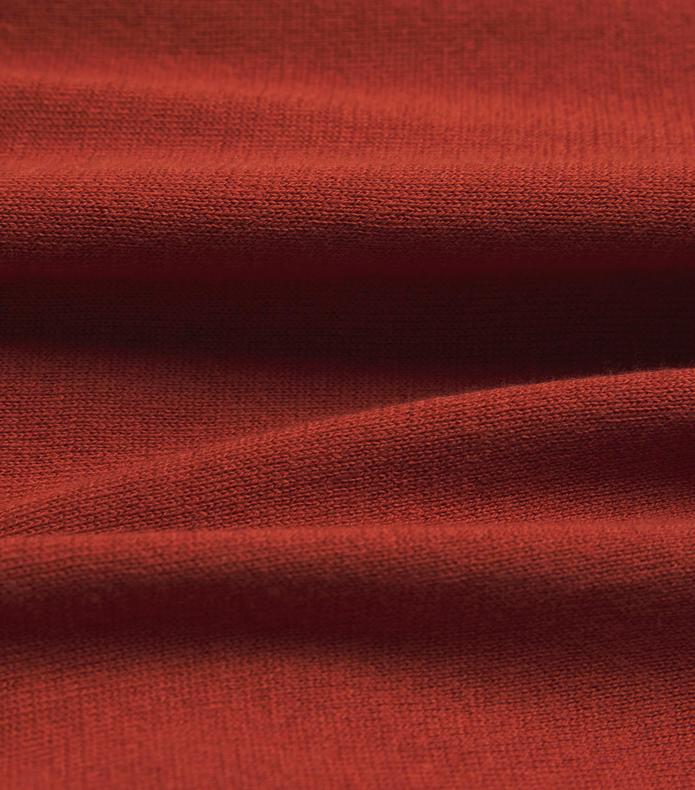 John Smedley Mens Sea Island Cotton Noah Polo Shirt Rooibos Image 6