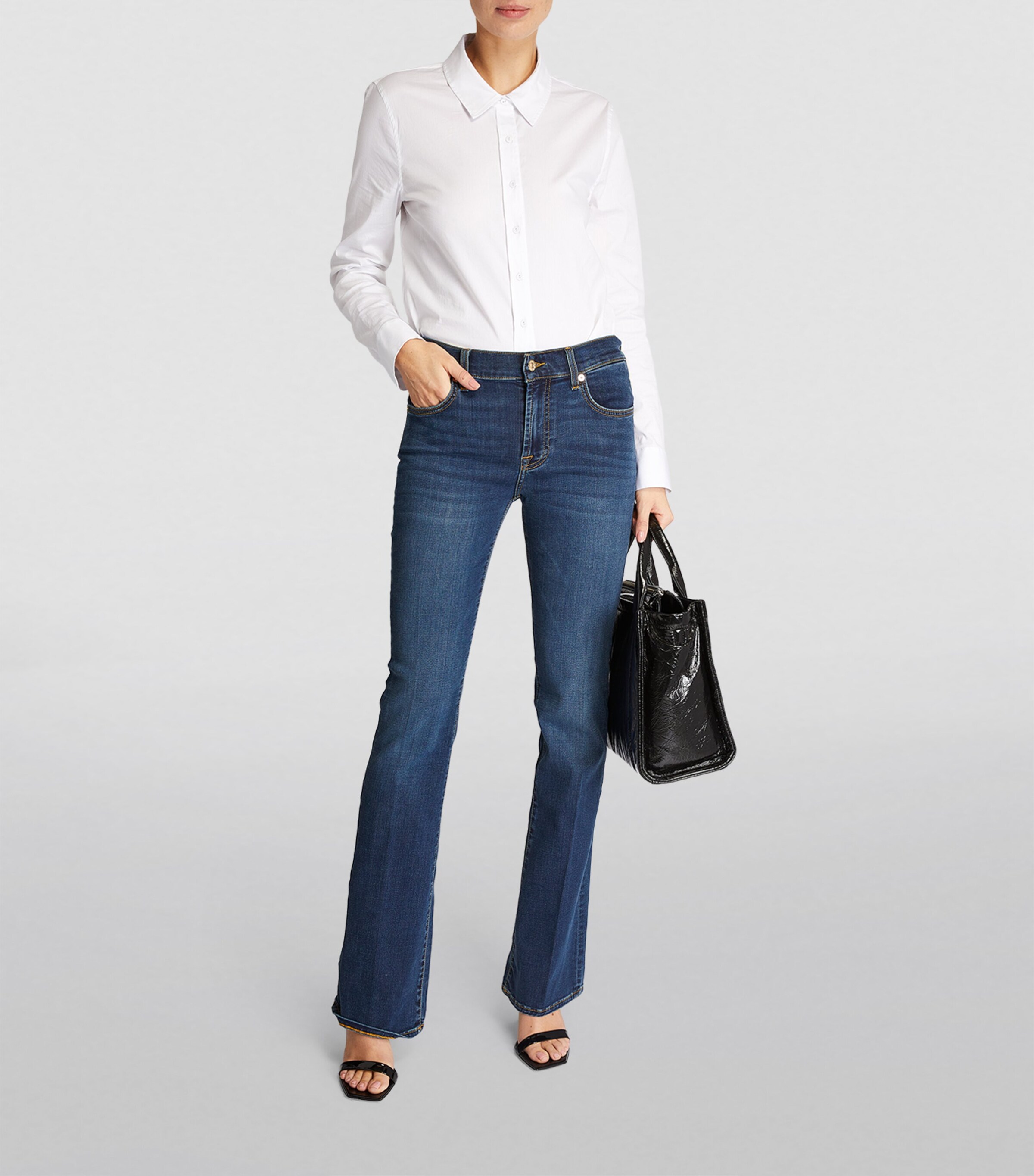 B(Air) Bootcut Jeans DUCHESS MID BLUE Image 2