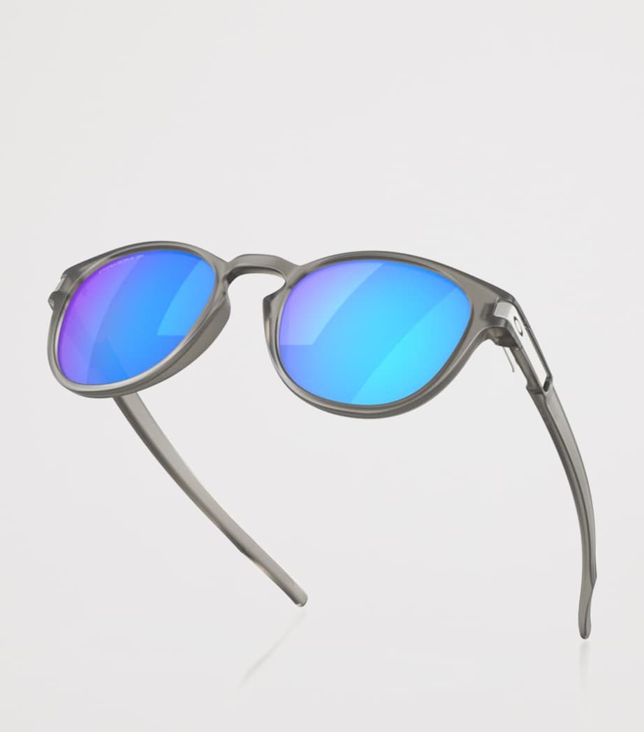 Oakley Latch Round Sunglasses Grey Image 5