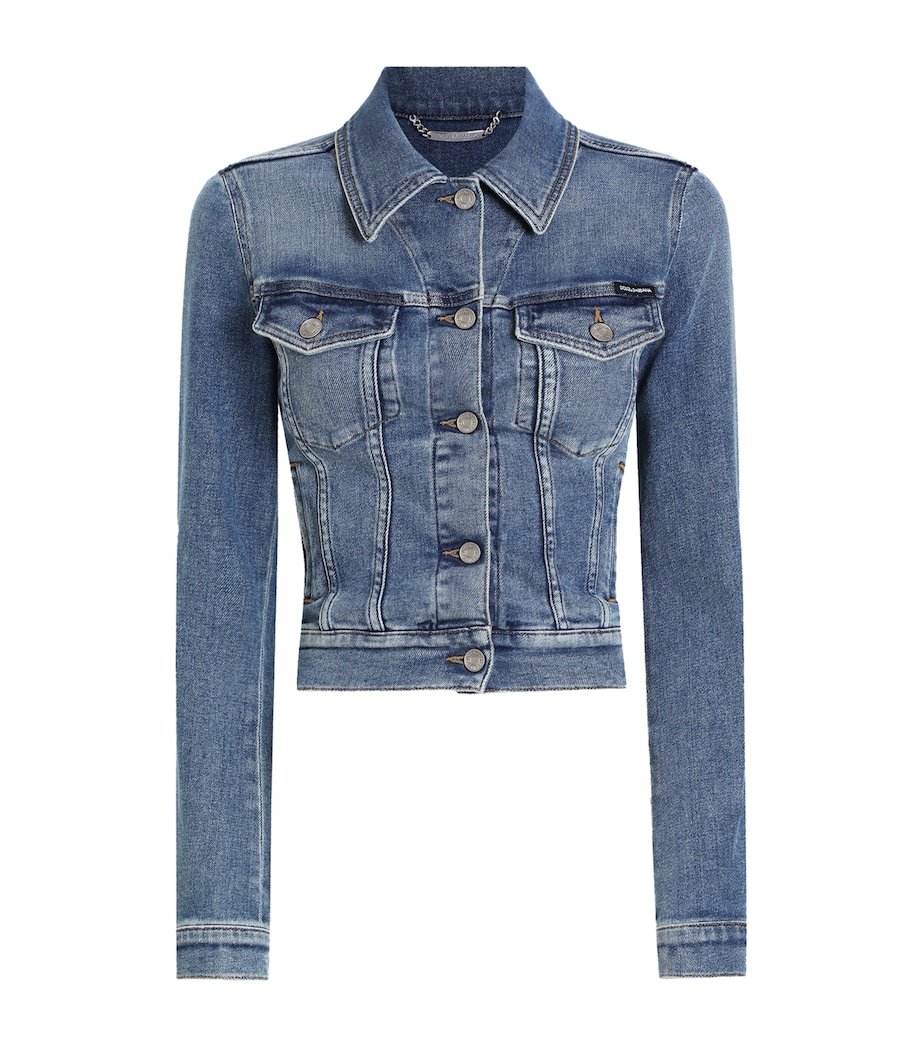Cropped Denim Jacket S9001-COMBINED Image 1