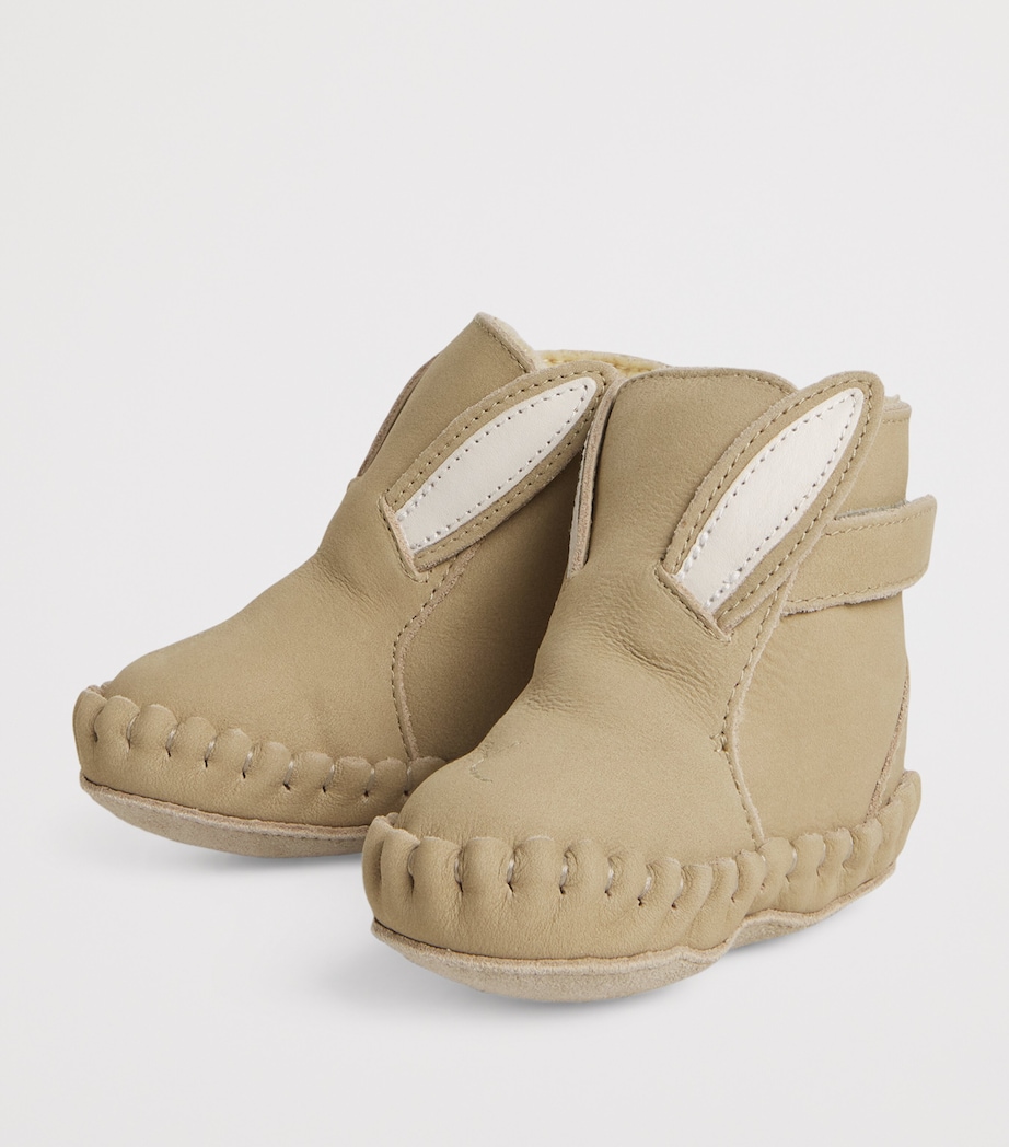 Kapi Classic Bunny Booties NL027TAUPE NUBUCK Image 2