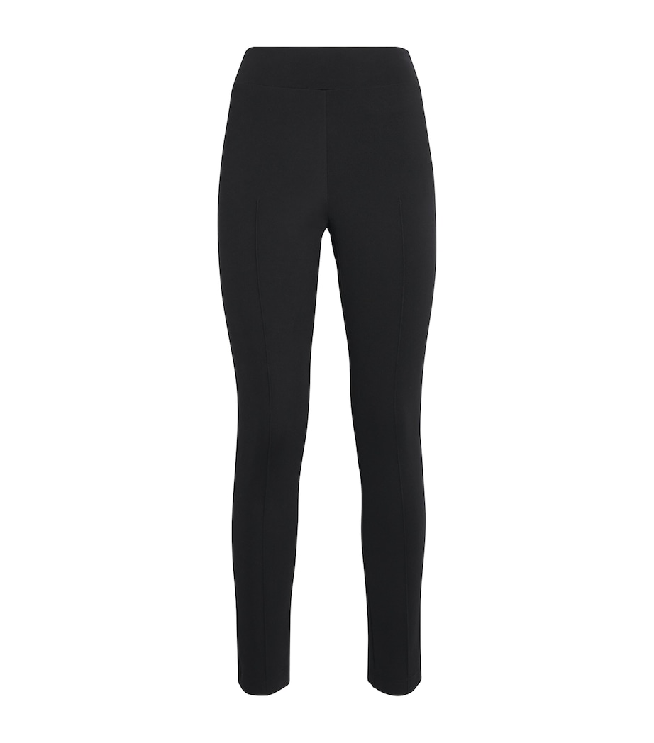 ESSE Studios Womens Stretch-Jersey Alba Leggings Black Image 1