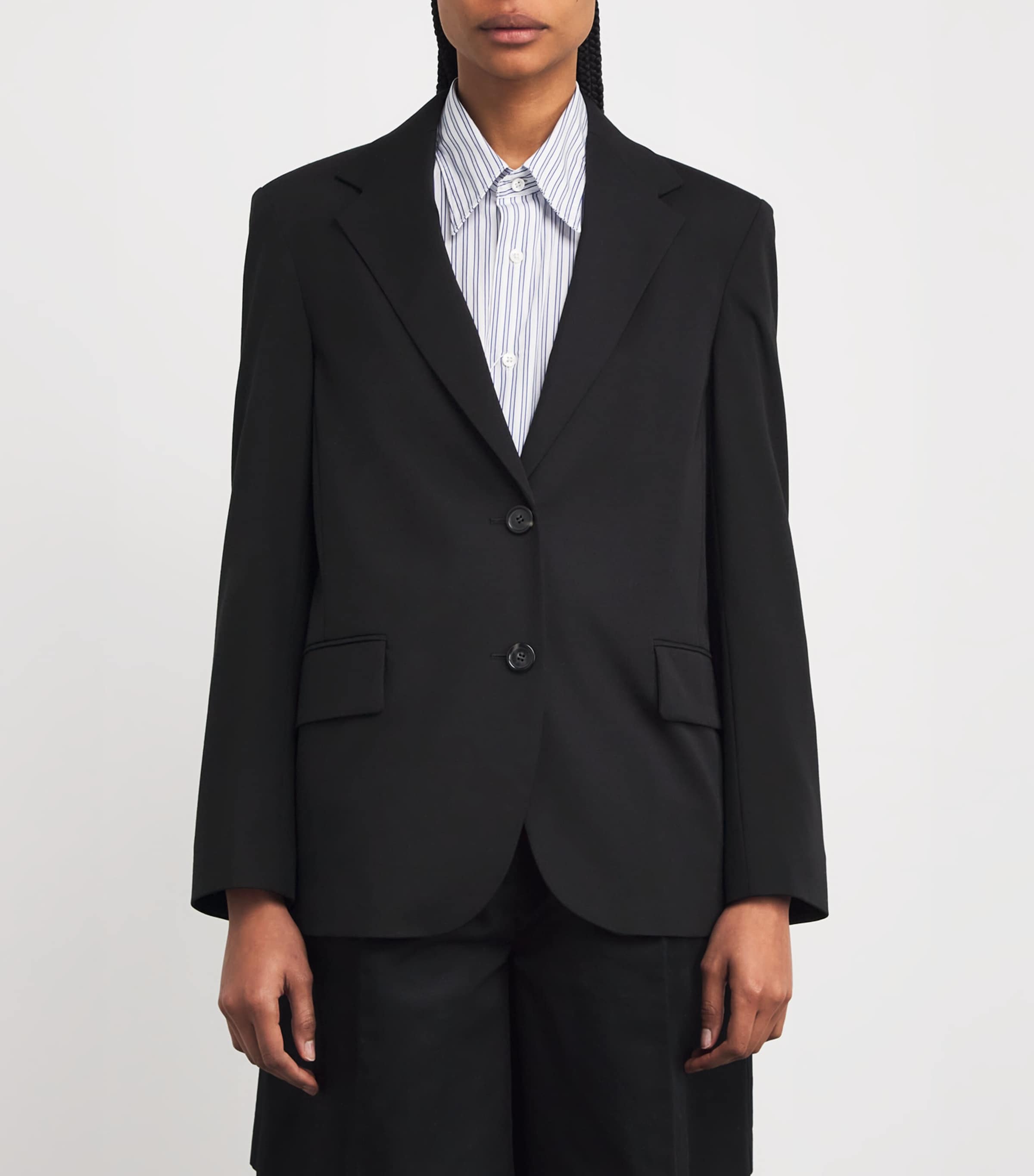 ジャケット Max Mara Single-breasted jersey blazer Weekend Max Mara Jersey Single-Breasted Blazer | Harrods US
