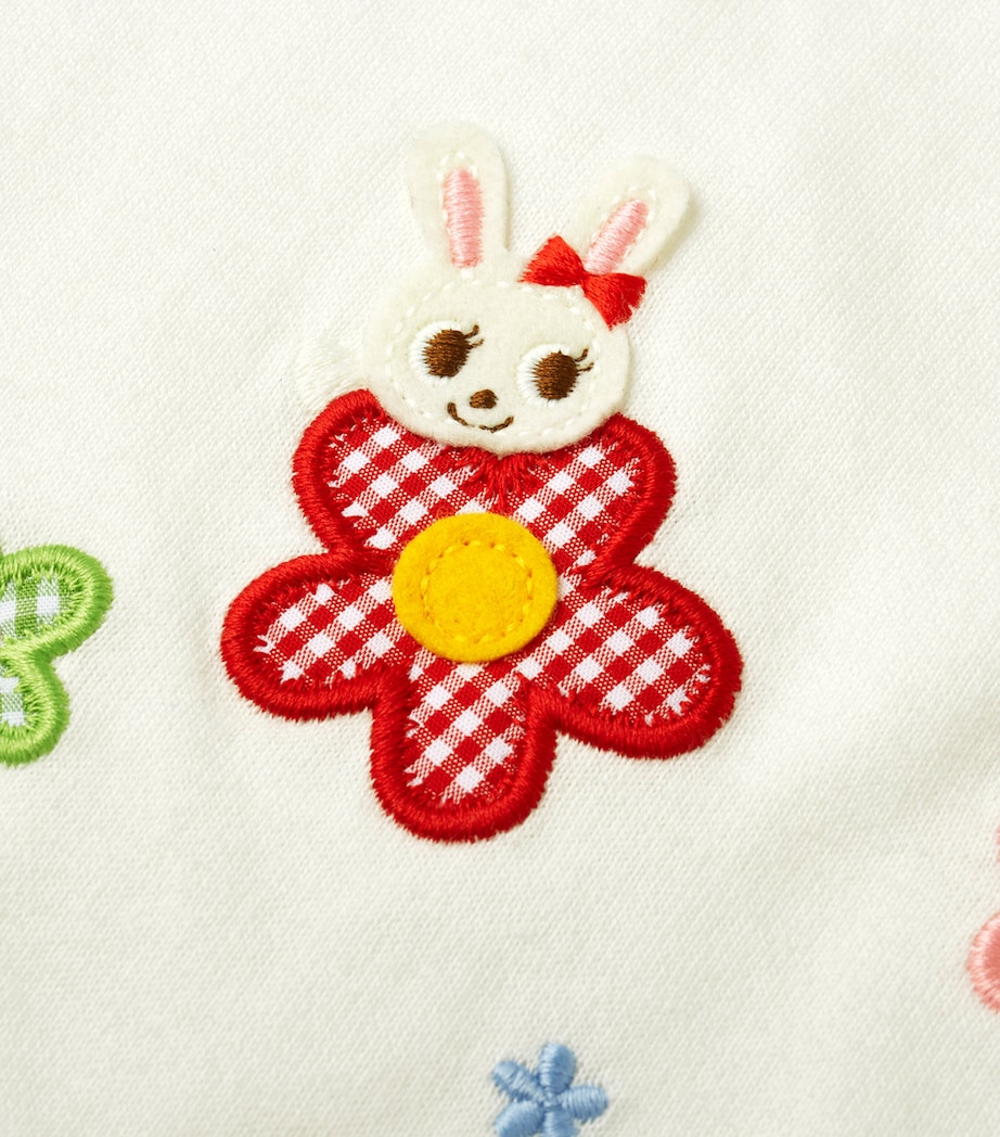 Cotton Floral-Appliqué T-Shirt (2-7 Years) 1 Image 4