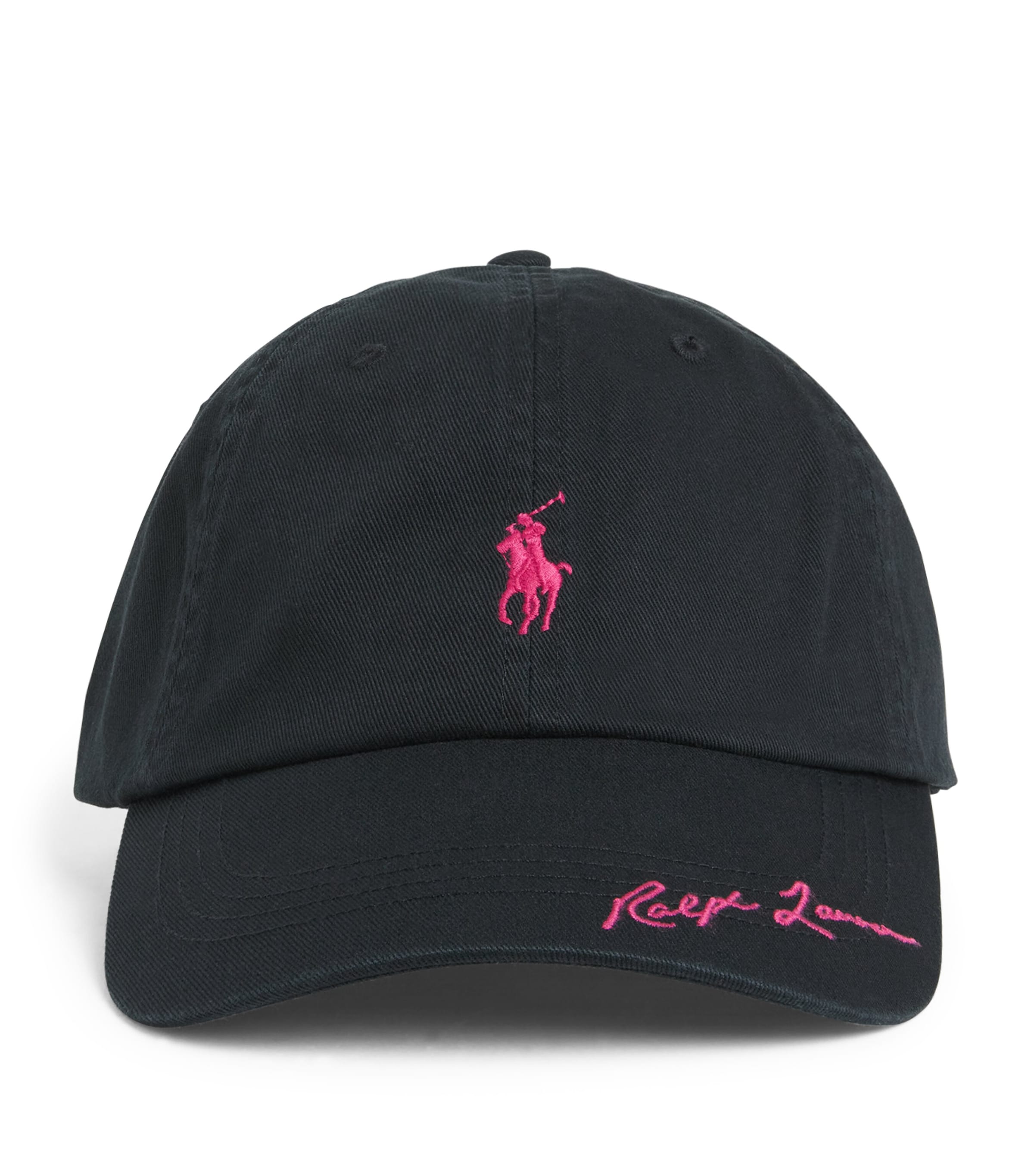 Polo Ralph Lauren Polo Pony Baseball Cap In Black