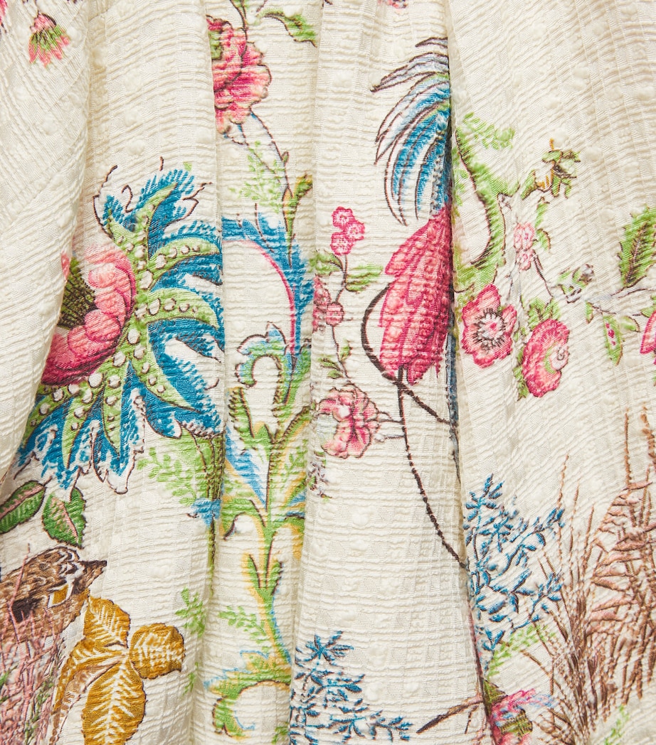 Etro Womens Cotton-Blend Floral Robe Image 6