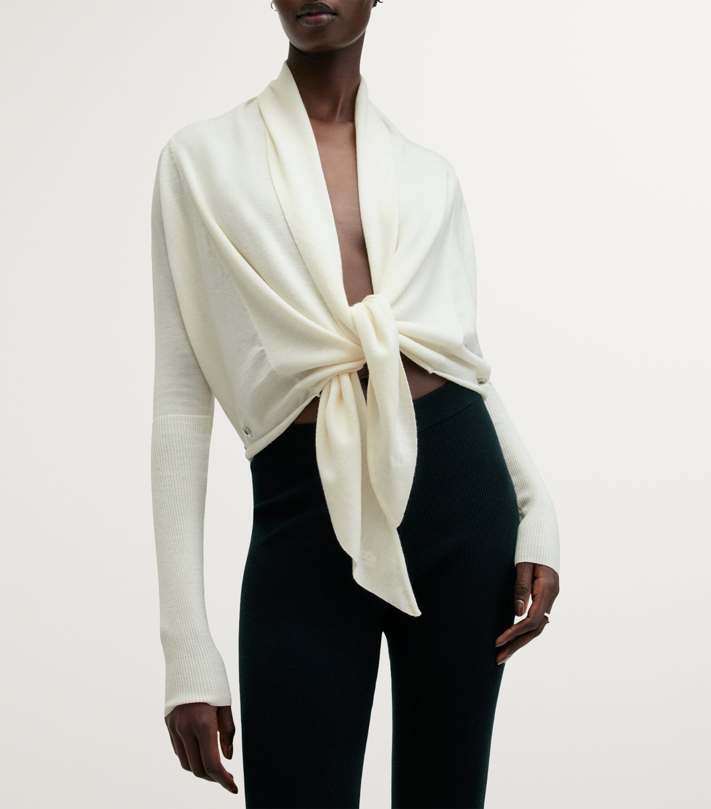 Wasson Cardigan CHALK WHITE Image 2