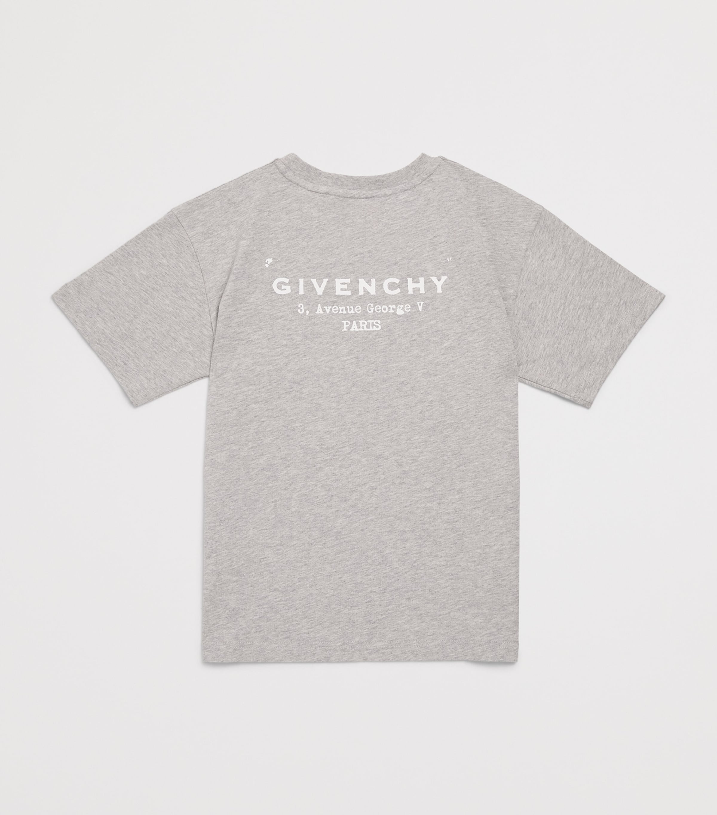 Cotton Logo T-Shirt (4-12 Years) H31075/A01GREY MARL Image 2