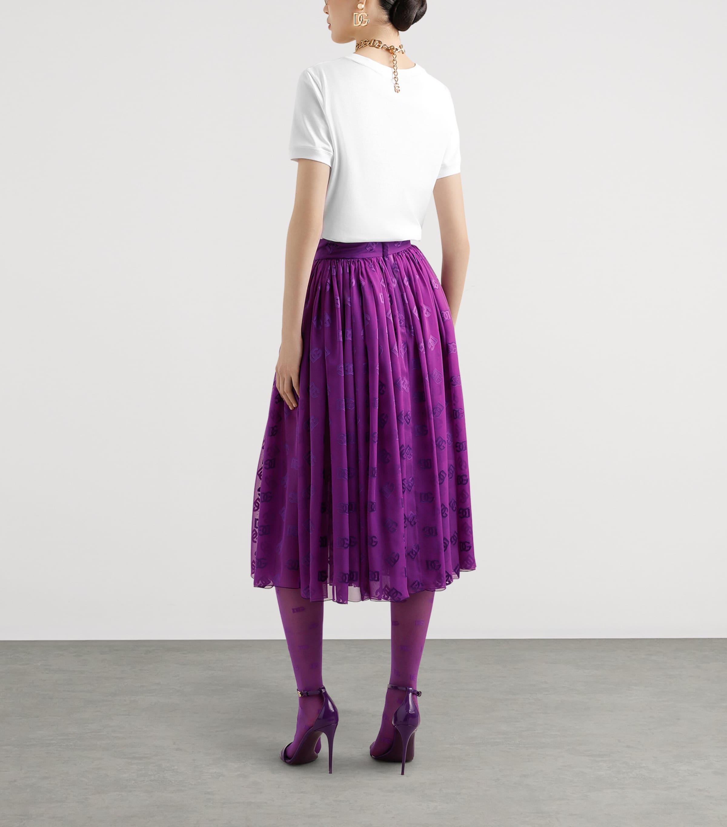 Cotton Logo T-Shirt W0800-OPTICAL WHITE Image 5