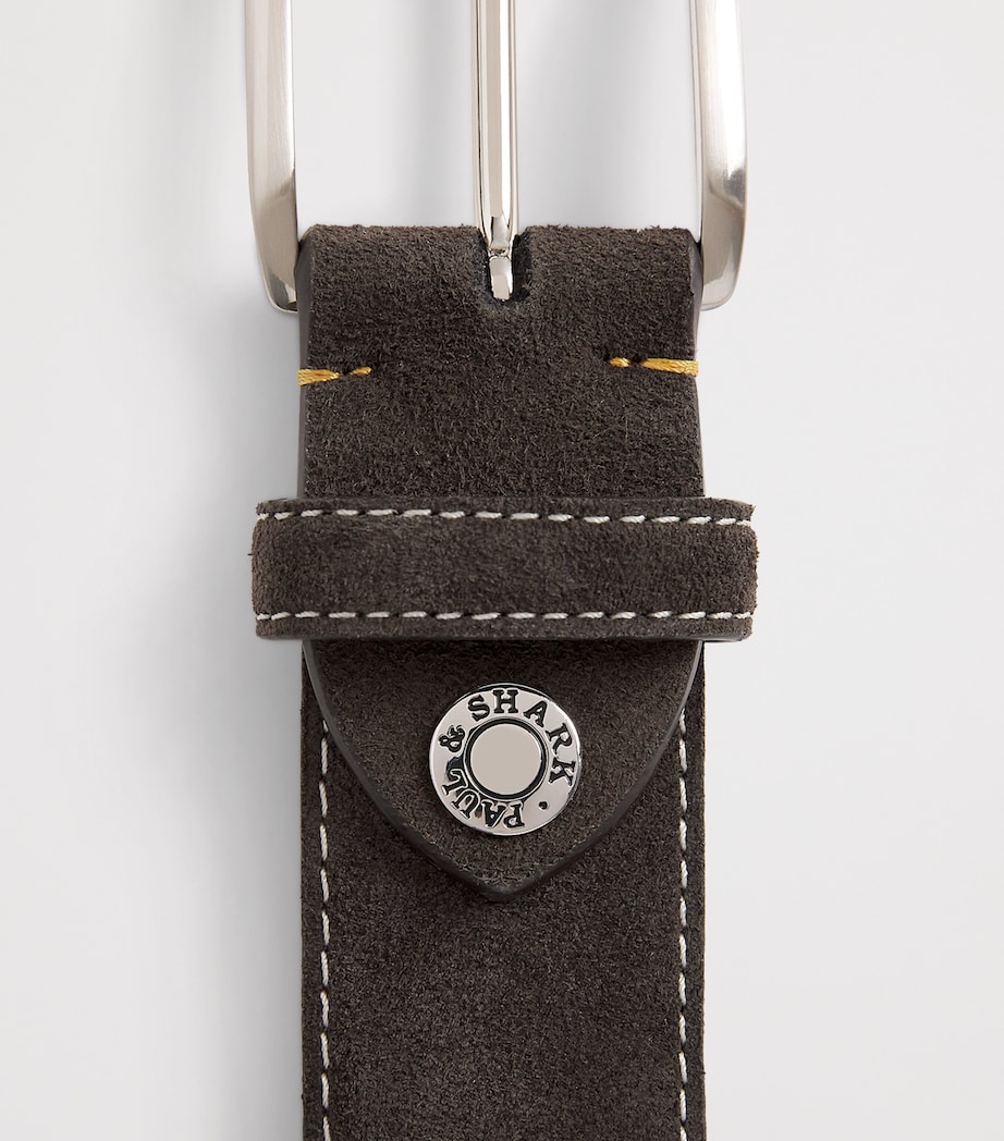 Suede Belt 494 CAFFEE Image 5