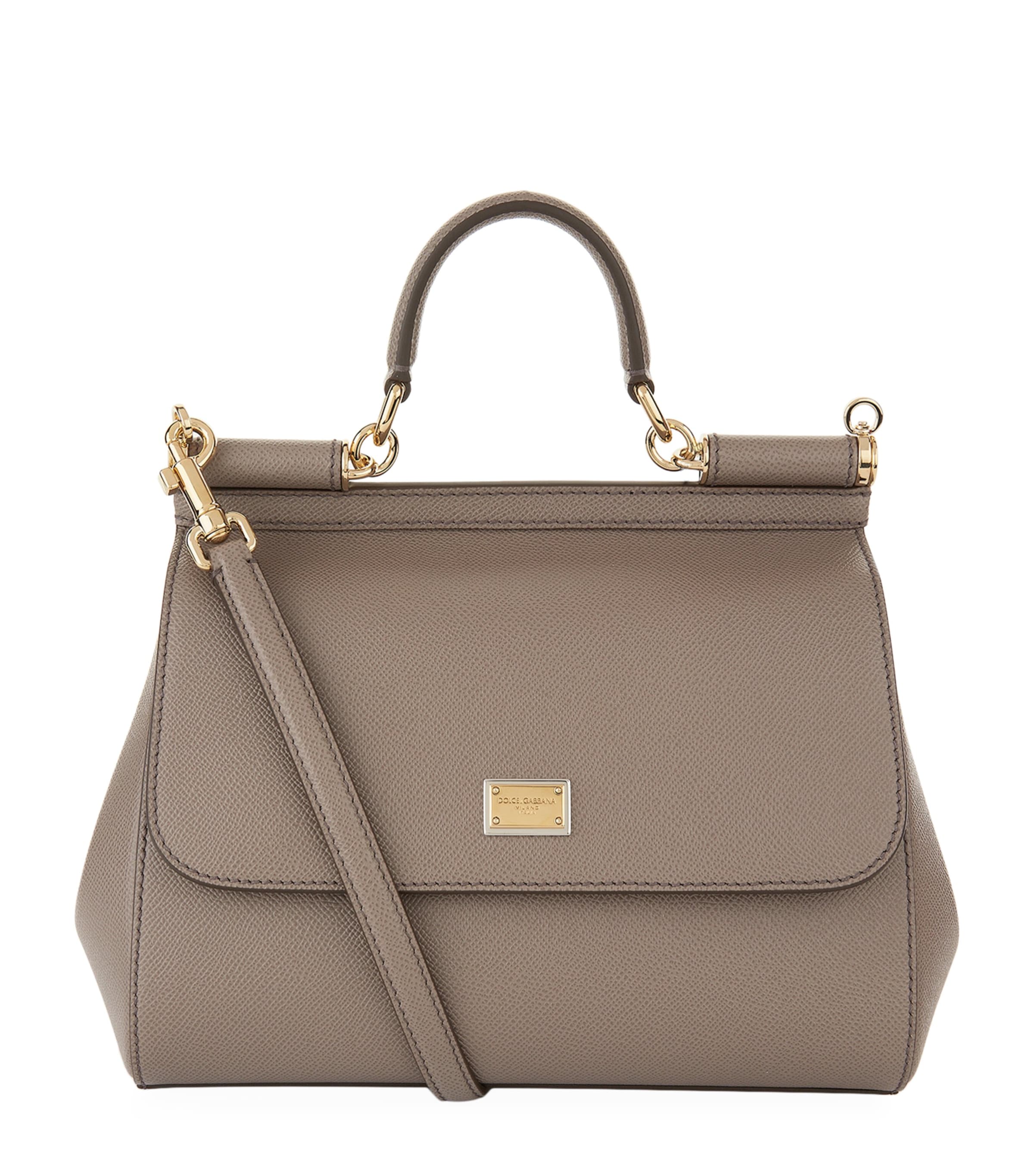 Dolce & Gabbana Medium Sicily Top-Handle Bag | Harrods US