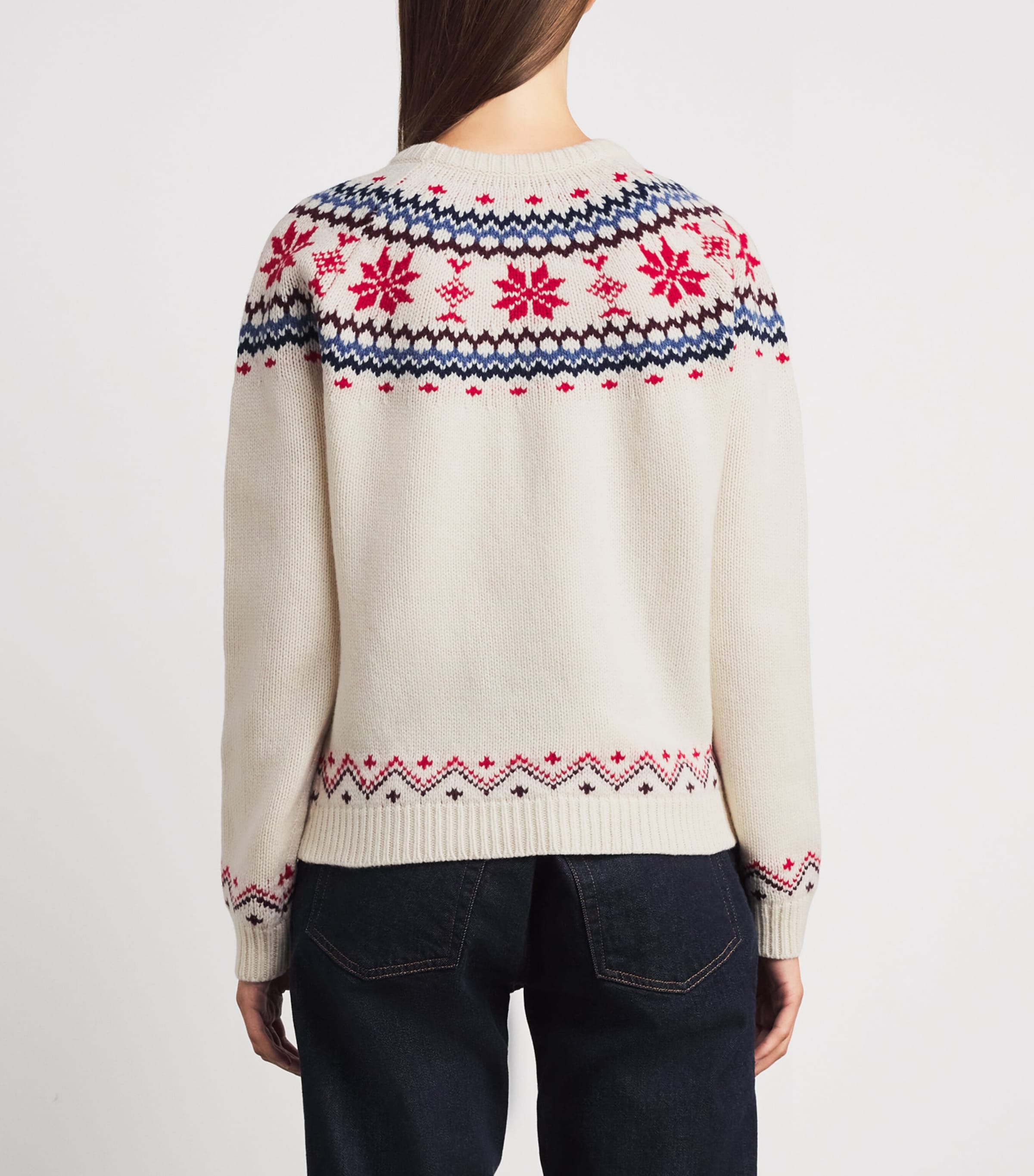 Harrods Womens Fair Isle Sweater Image 5