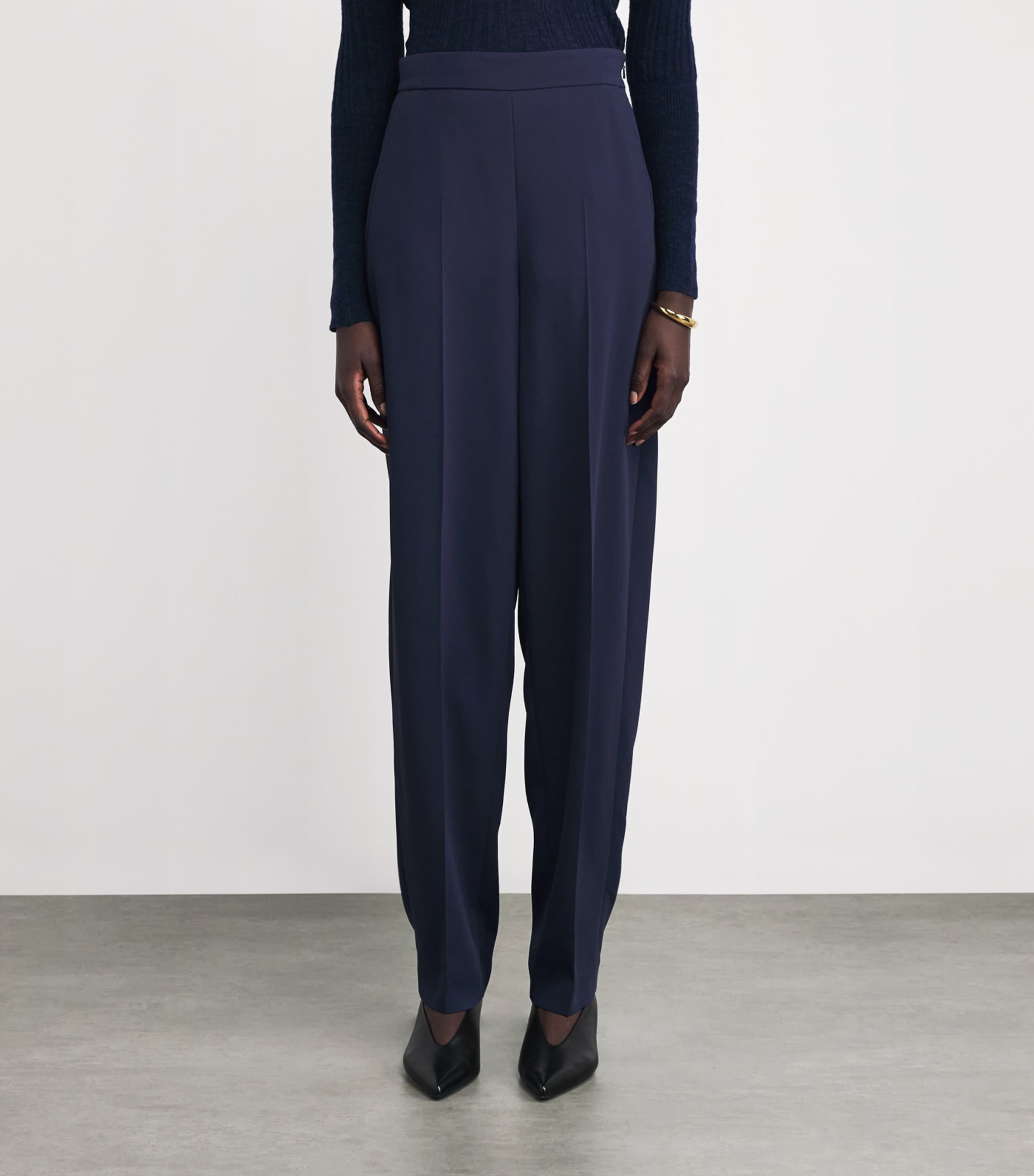 Cady Pat Comfort Trousers INDIGO Image 3