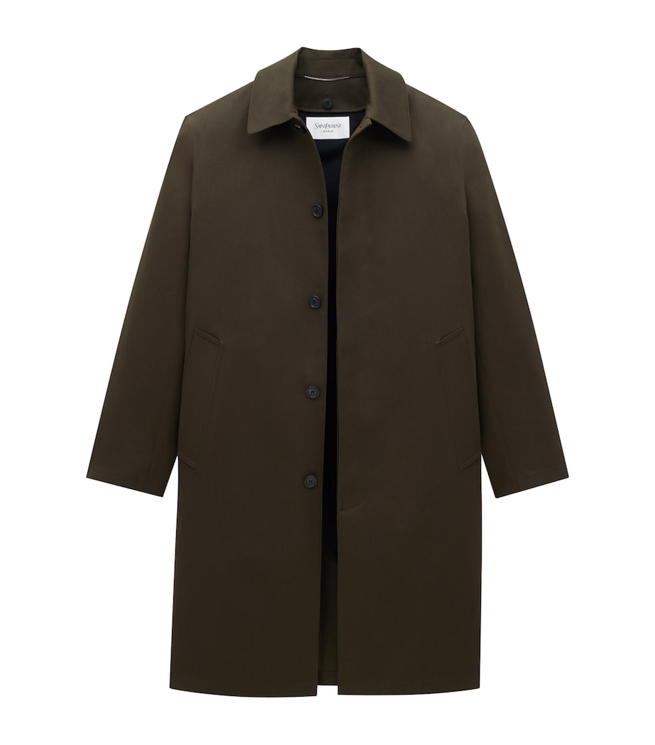 Canvas Mackintosh Coat 3262 Image 3