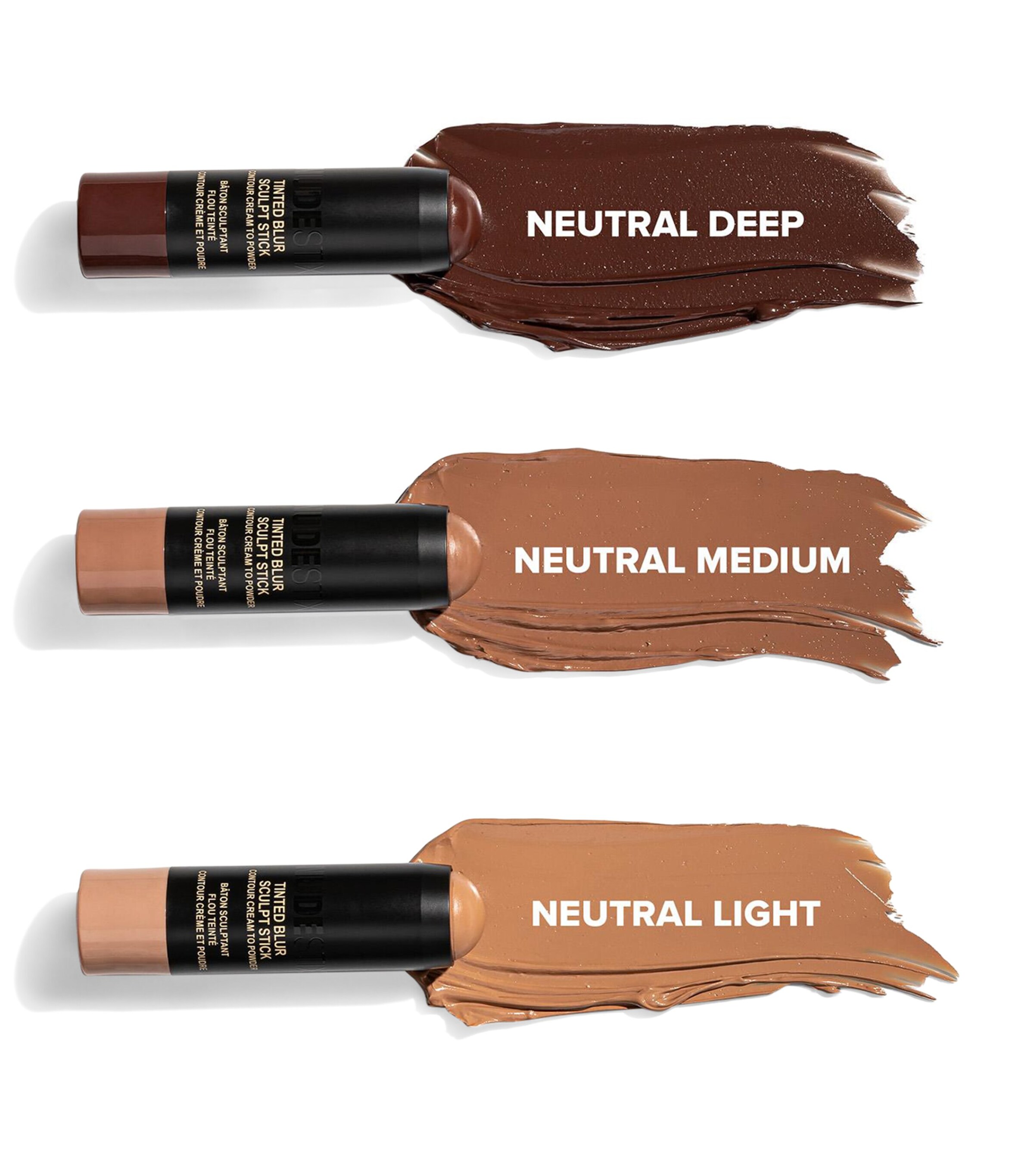 NUDESTIX Tinted Blur Sculpt Stick Neutral Deep Image 4