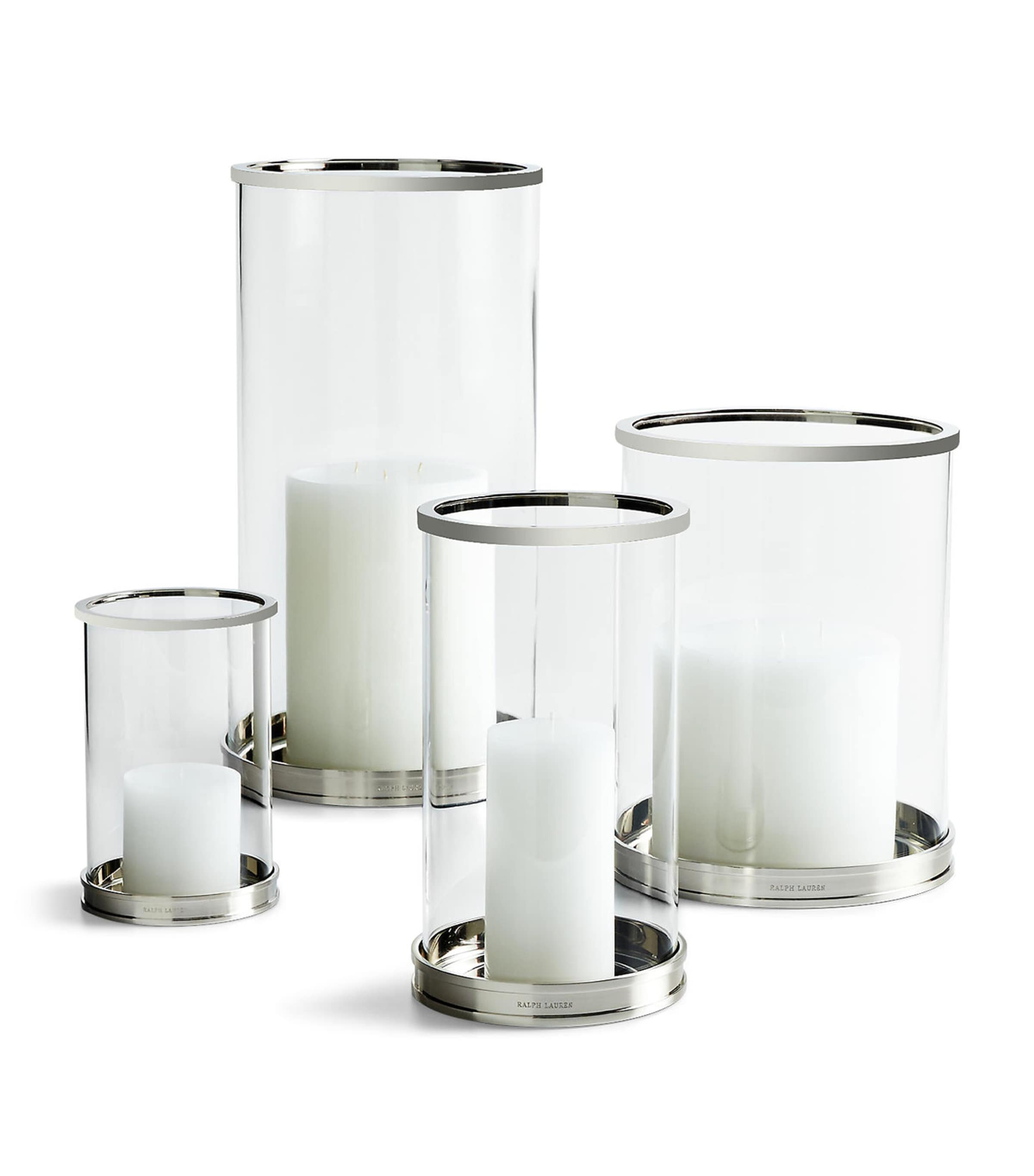Ralph Lauren Home Large Modern Hurricane (45.5cm) | Home Accessories | Candle Holders | Designers | Ralph Lauren | Ralph Lauren Home