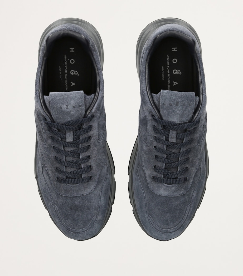 Suede Hyperlight Sneakers NAVY Image 4