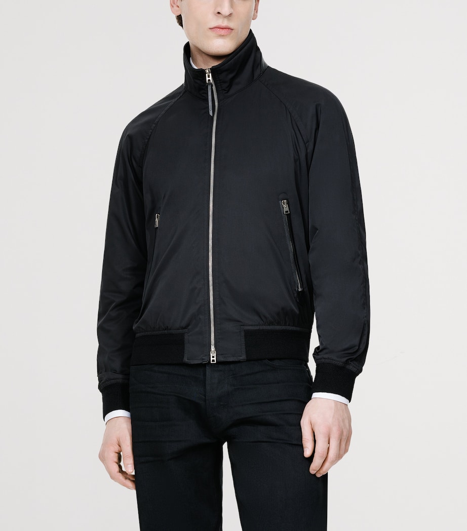 TOM FORD Mens Technical Bomber Jacket Naa Image 3