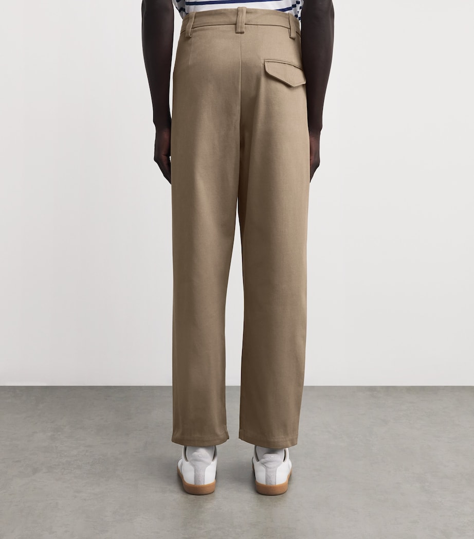 Cotton-Wool Renato Trousers BAG - SABLE Image 4