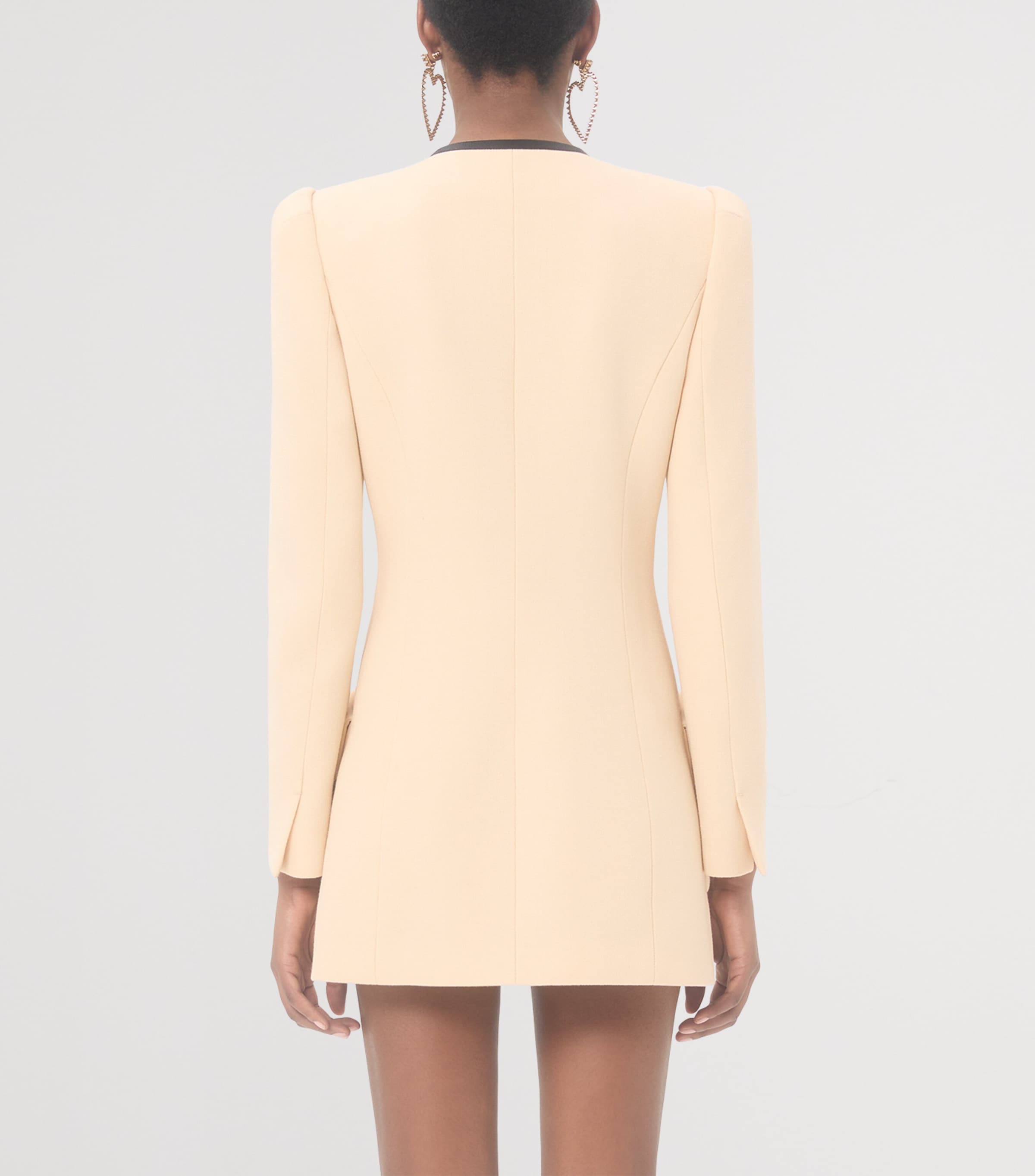 Wool Bow-Tie Jacket R8E Image 4