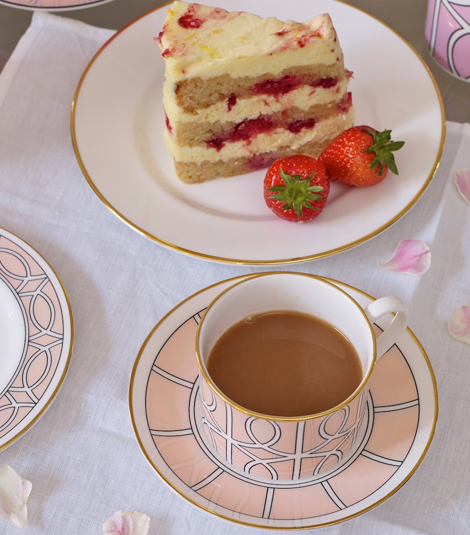 Loop Teacup And Saucer BLUSH Image 2