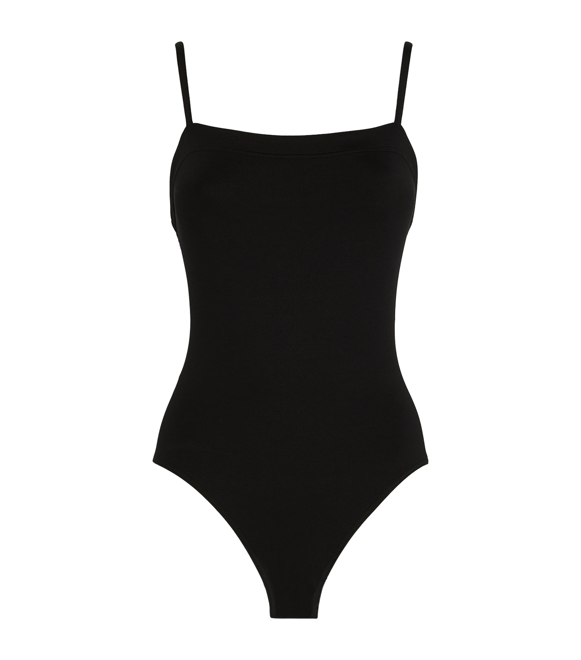 Eres Aquarelle Tank One-piece Swimsuit In Black