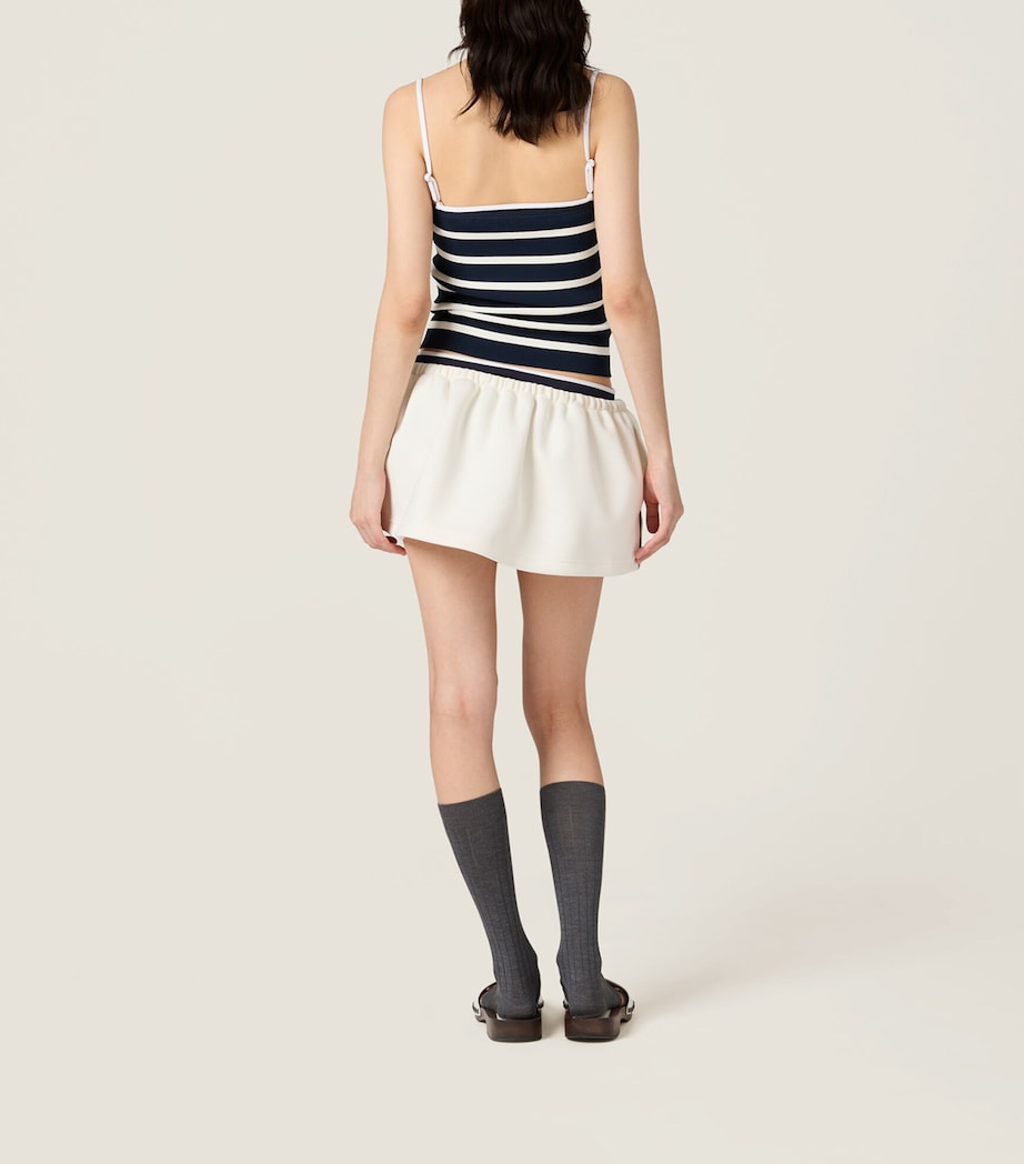 Knitted Stripe Tube Top F0761 Image 3