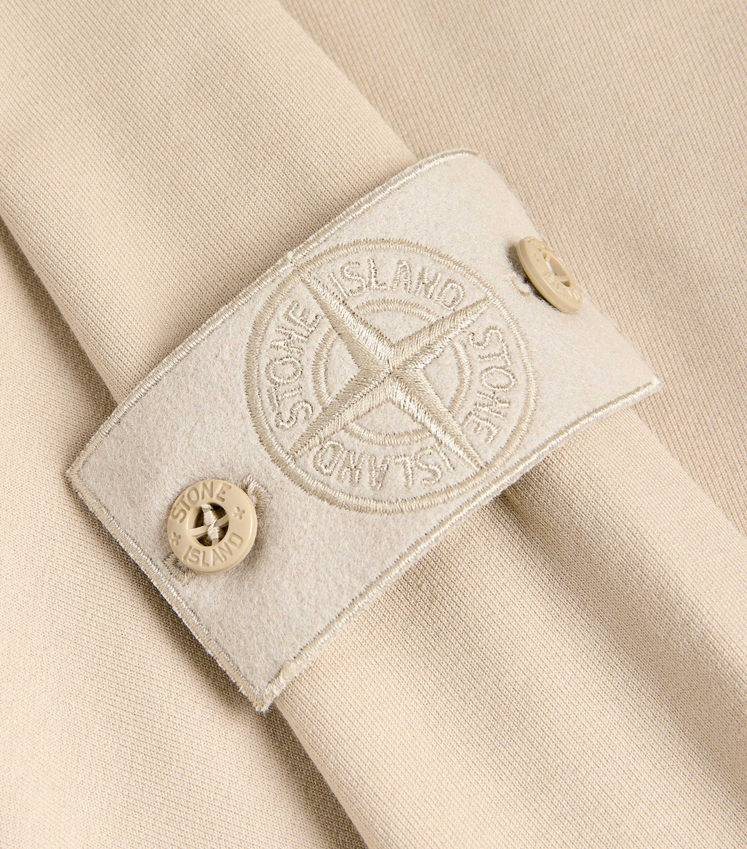 Stone Island Mens Stretch-Cotton Ghost Sweatshirt Image 5