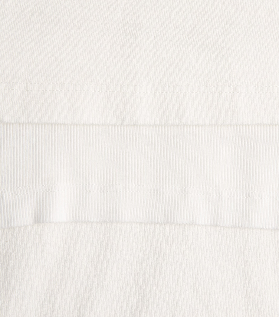 Maison Margiela Mens Cotton Double-Layered T-Shirt Off White Image 6