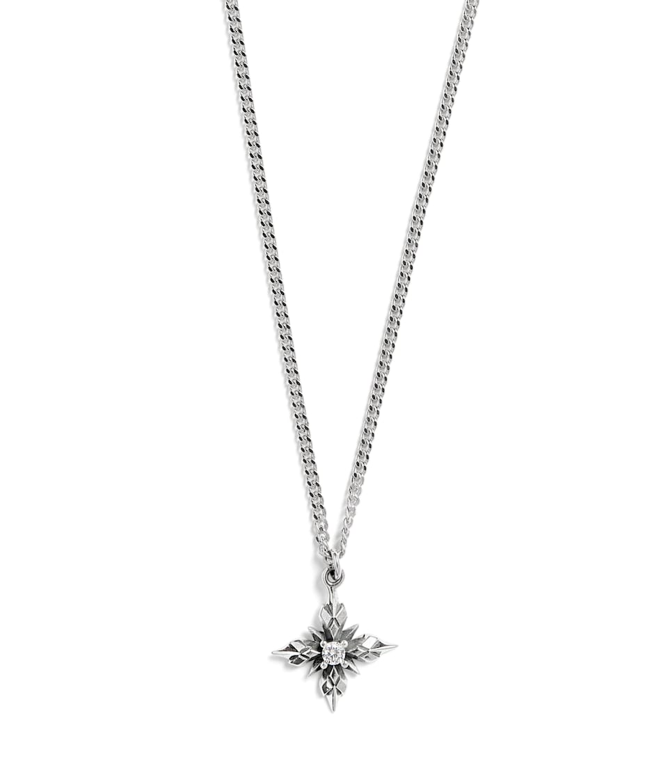 Sterling Silver Cross Pendant Necklace