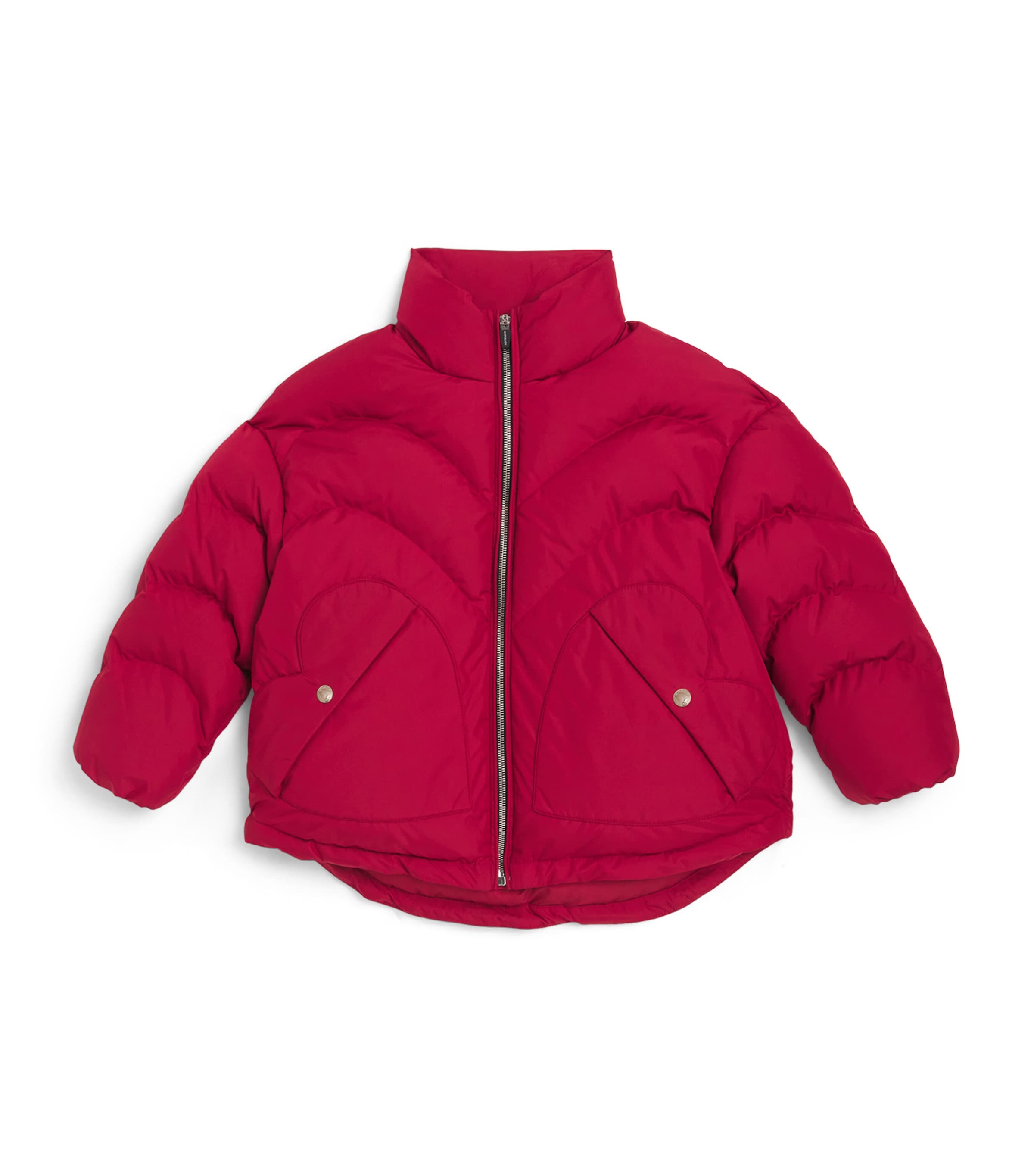 Shop Khrisjoy Down Puffer Jacket In Red