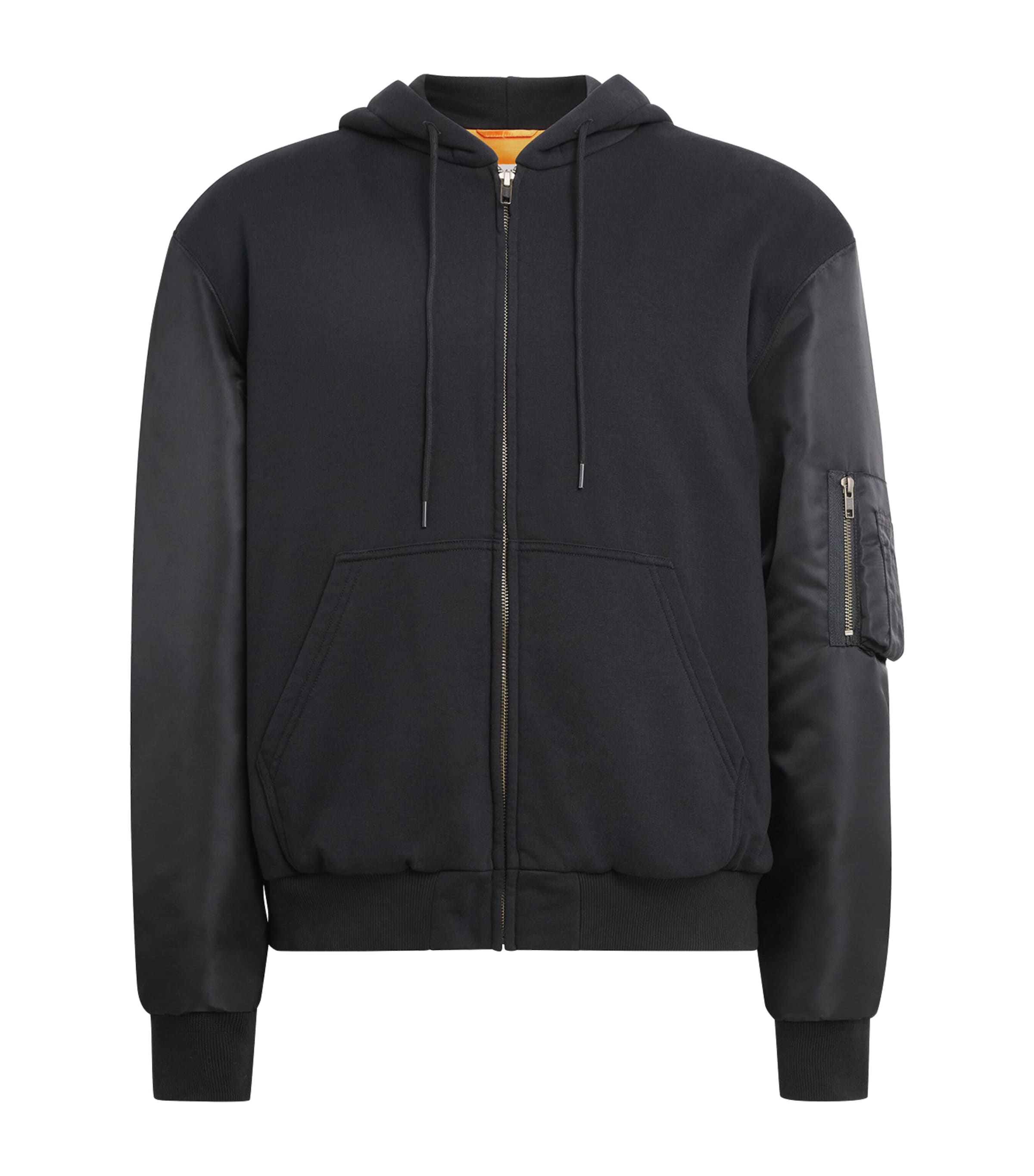 Padded Hooded Bomber Jacket 961 Image 1