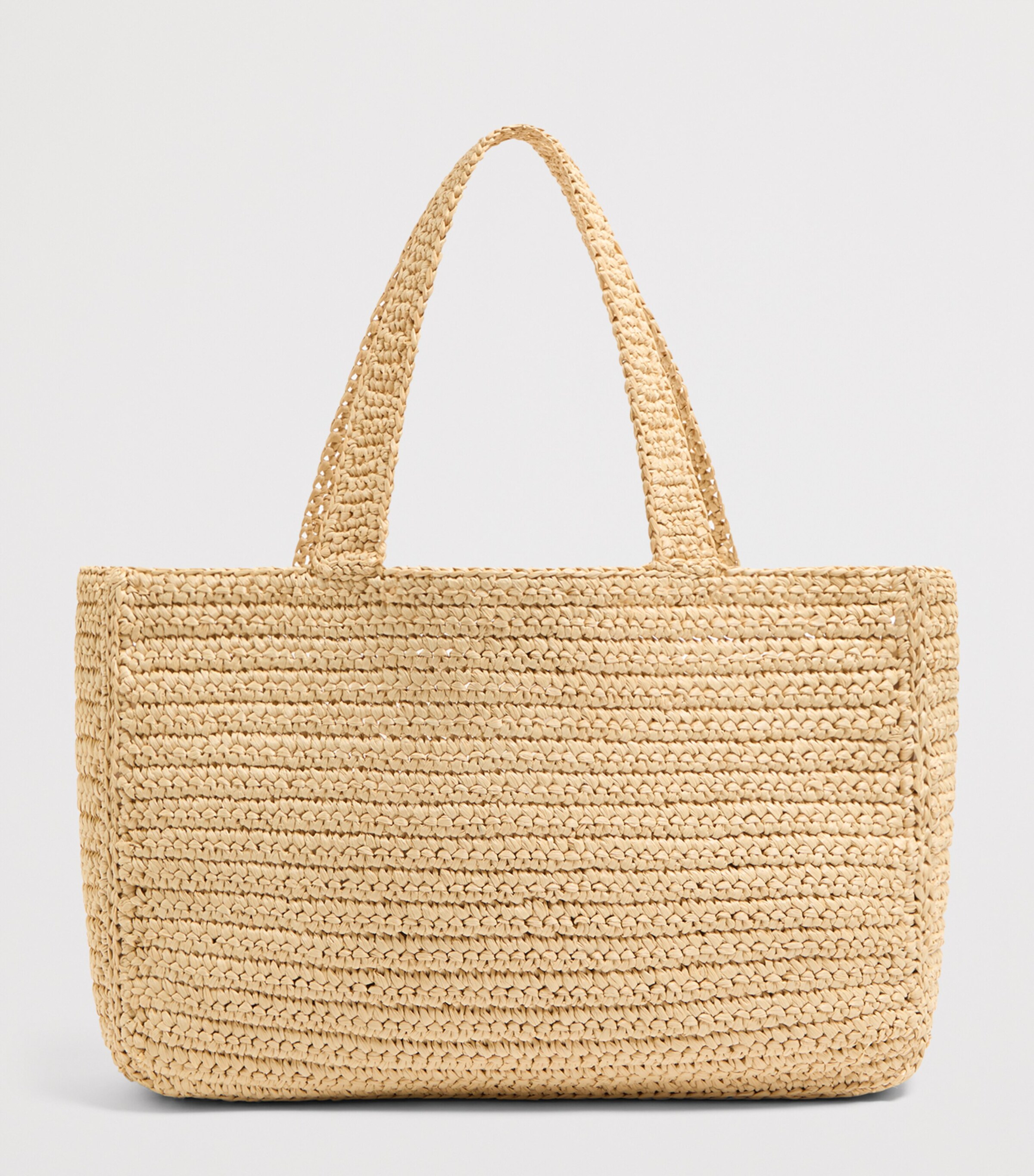 Crochet Raffia Viva Superstar Small Tote Bag