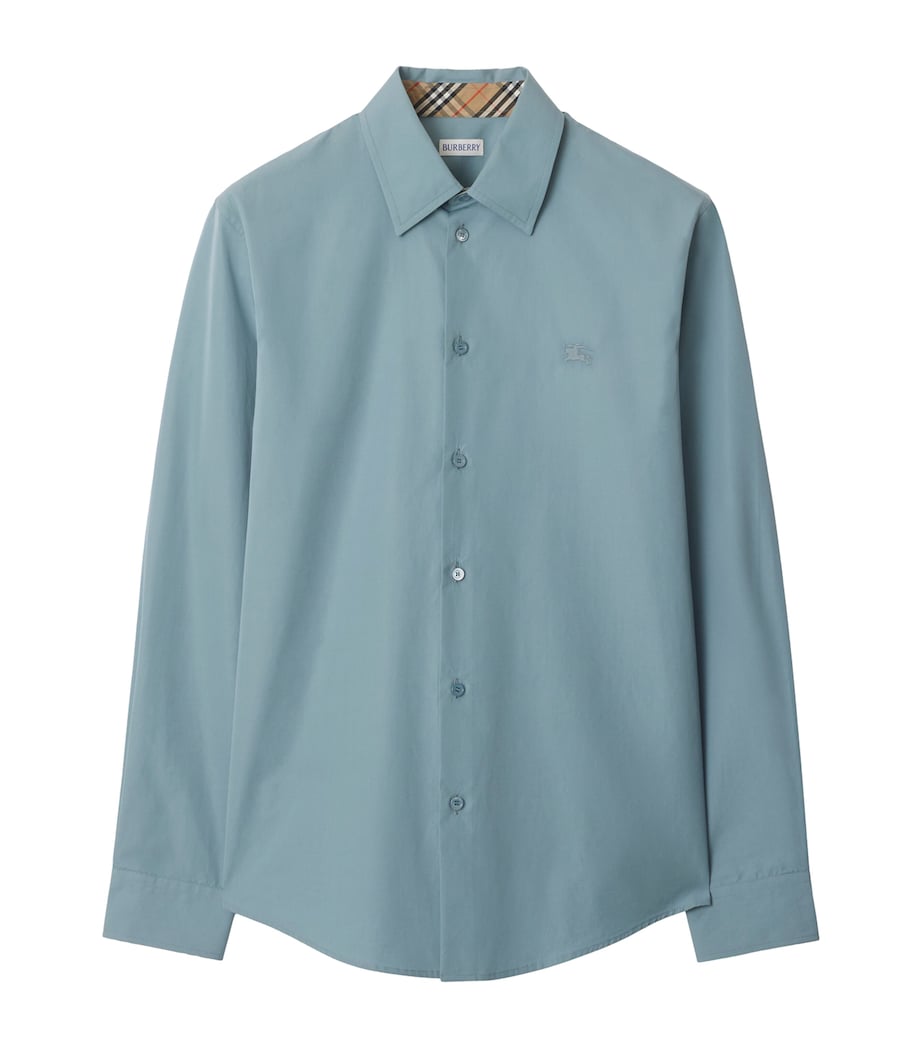 Cotton Poplin Slim Shirt INDEX Image 1